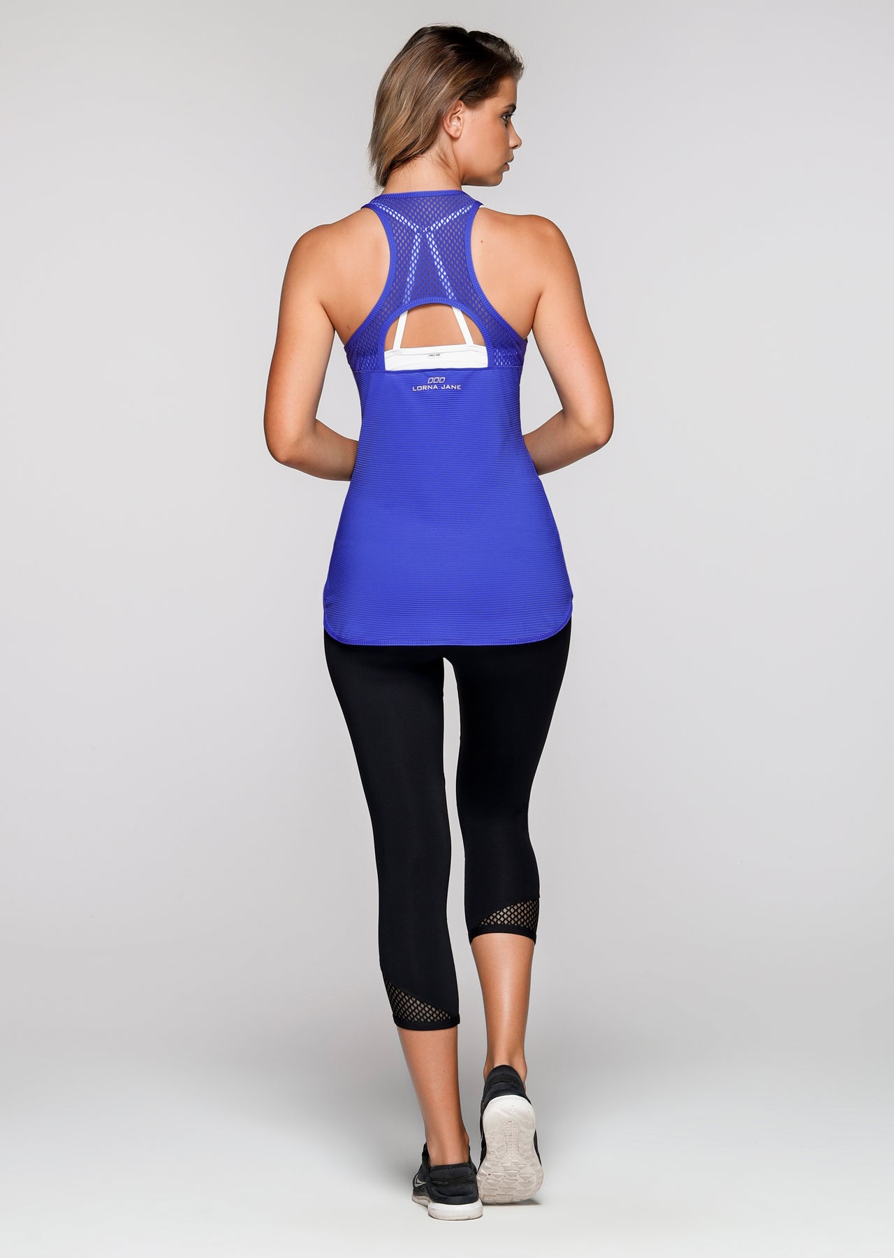 Lorna Jane Energised Excel Tank - Azure Blue