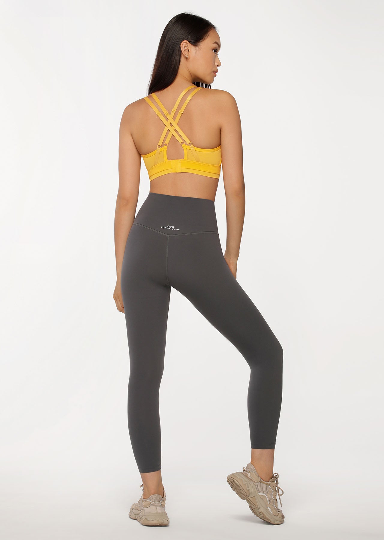 Lorna Jane Enhanced Full Coverage Sports Bra - Light Turmeric