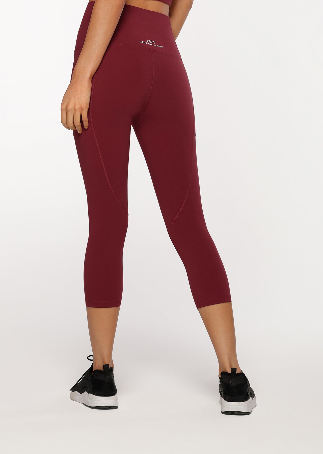 Lorna Jane Everyday 7/8 Leggings - Cherry