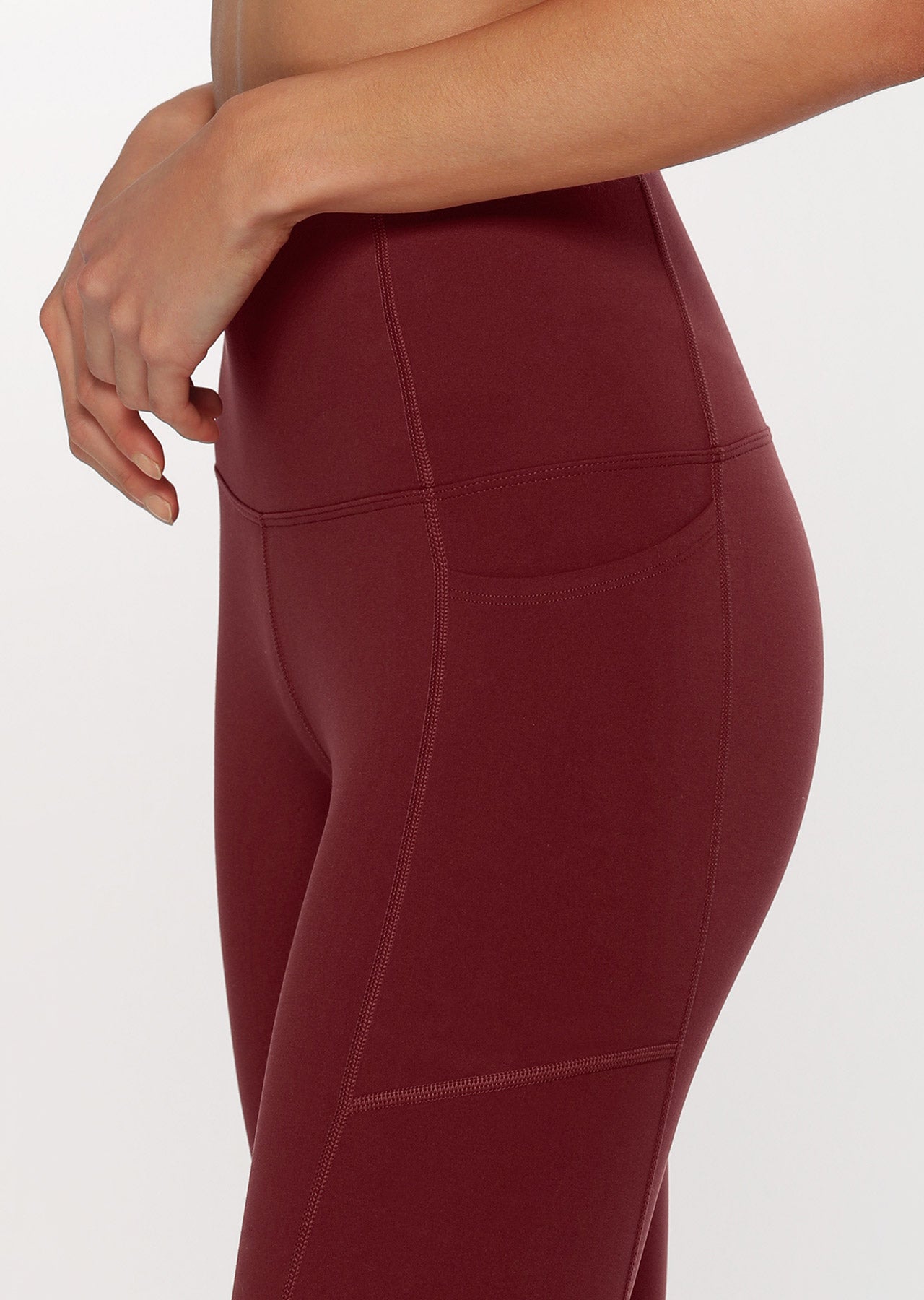 Lorna Jane Everyday 7/8 Leggings - Cherry