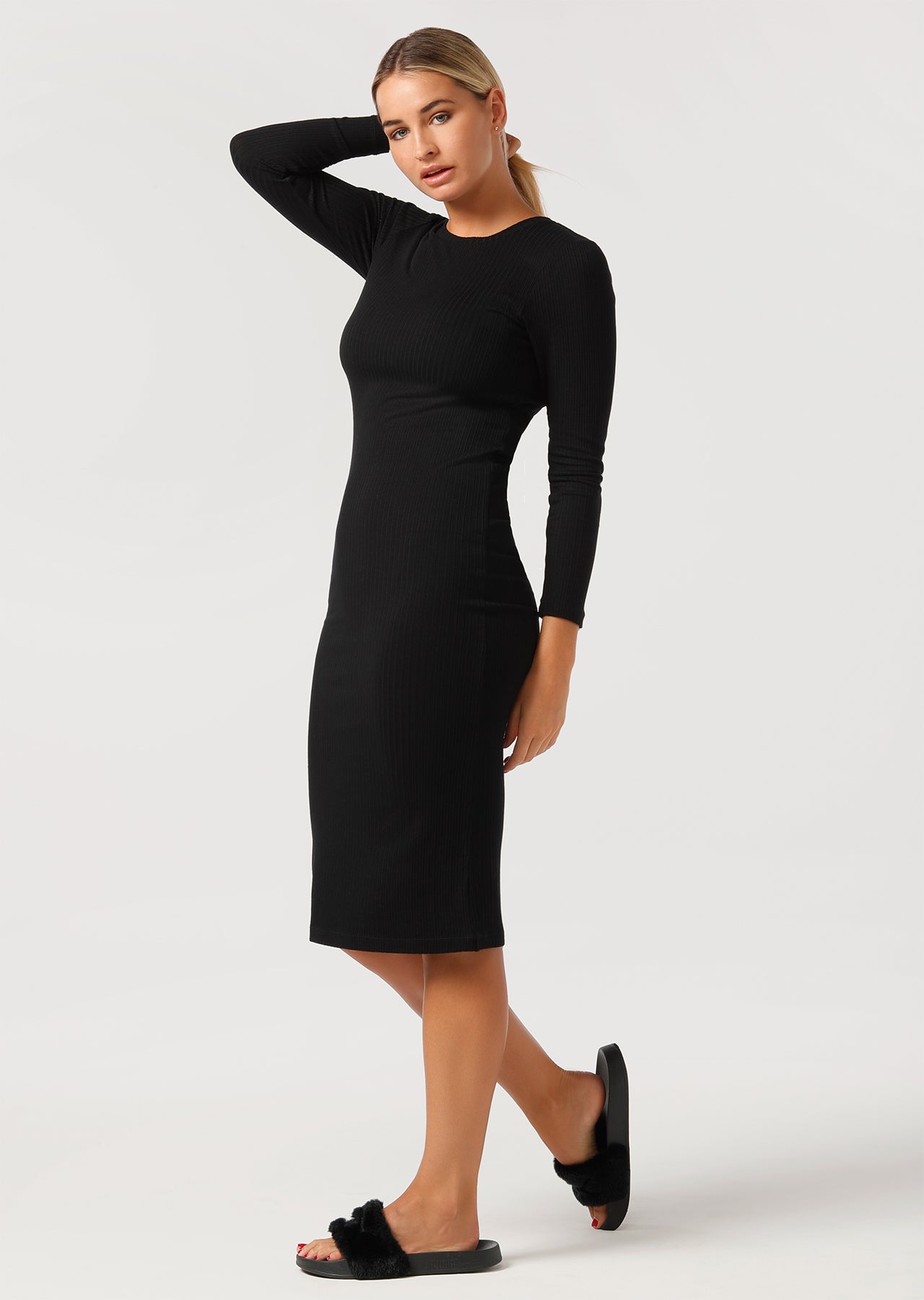 Lorna Jane Everyday Athleisure Dress - Black