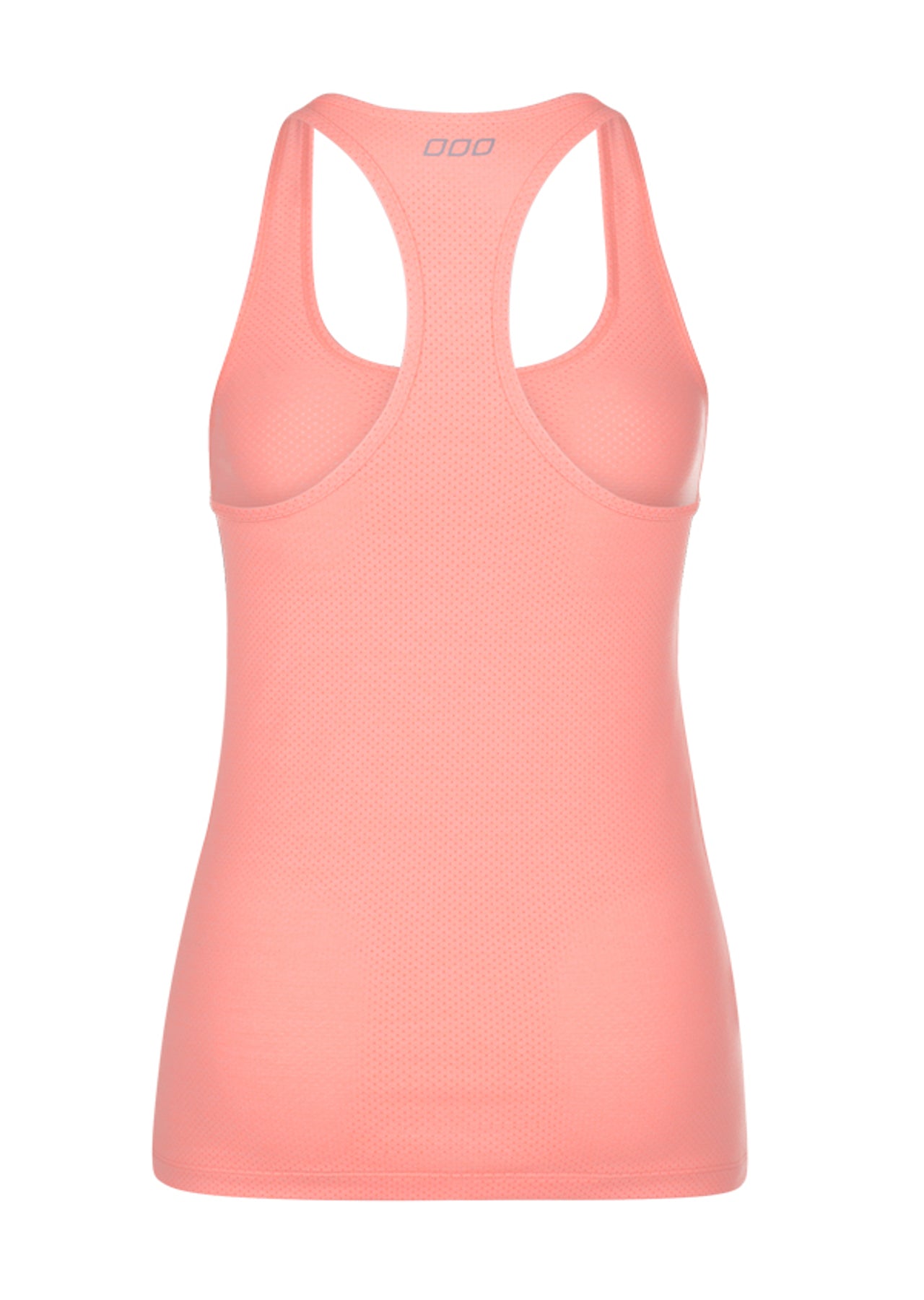 Lorna Jane Everyday Excel Tank - Pale Neon Apricot Marl