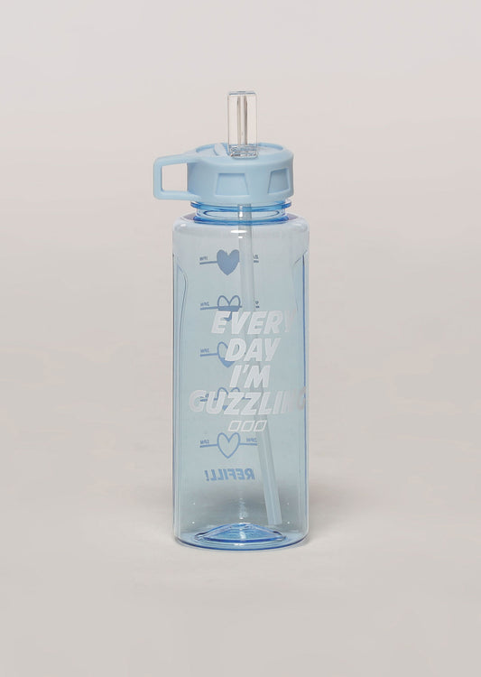 Lorna Jane Everyday Guzzle 1L Drink Bottle - Toulouse Blue