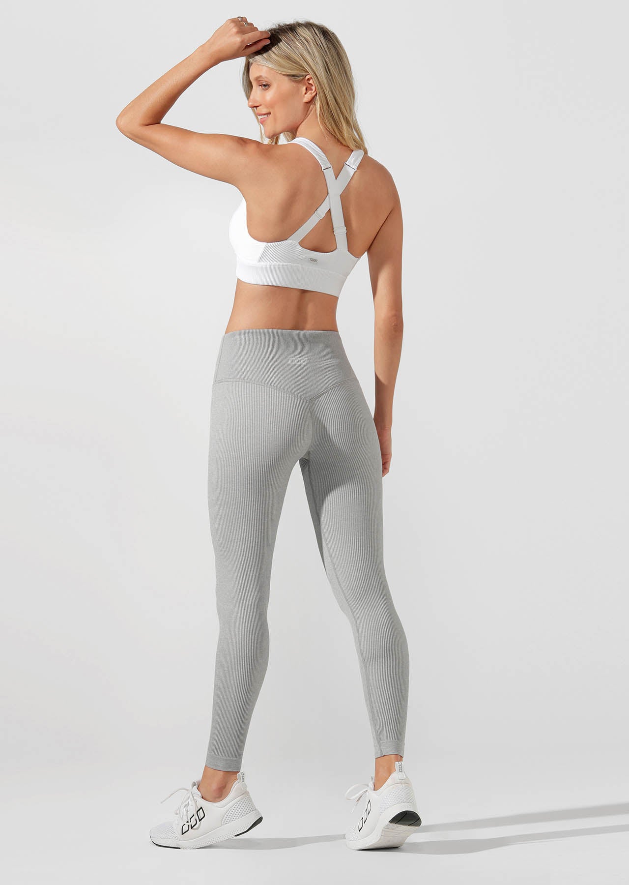 Lorna Jane Everyday Seamless Full Length Tight - Grey Marl