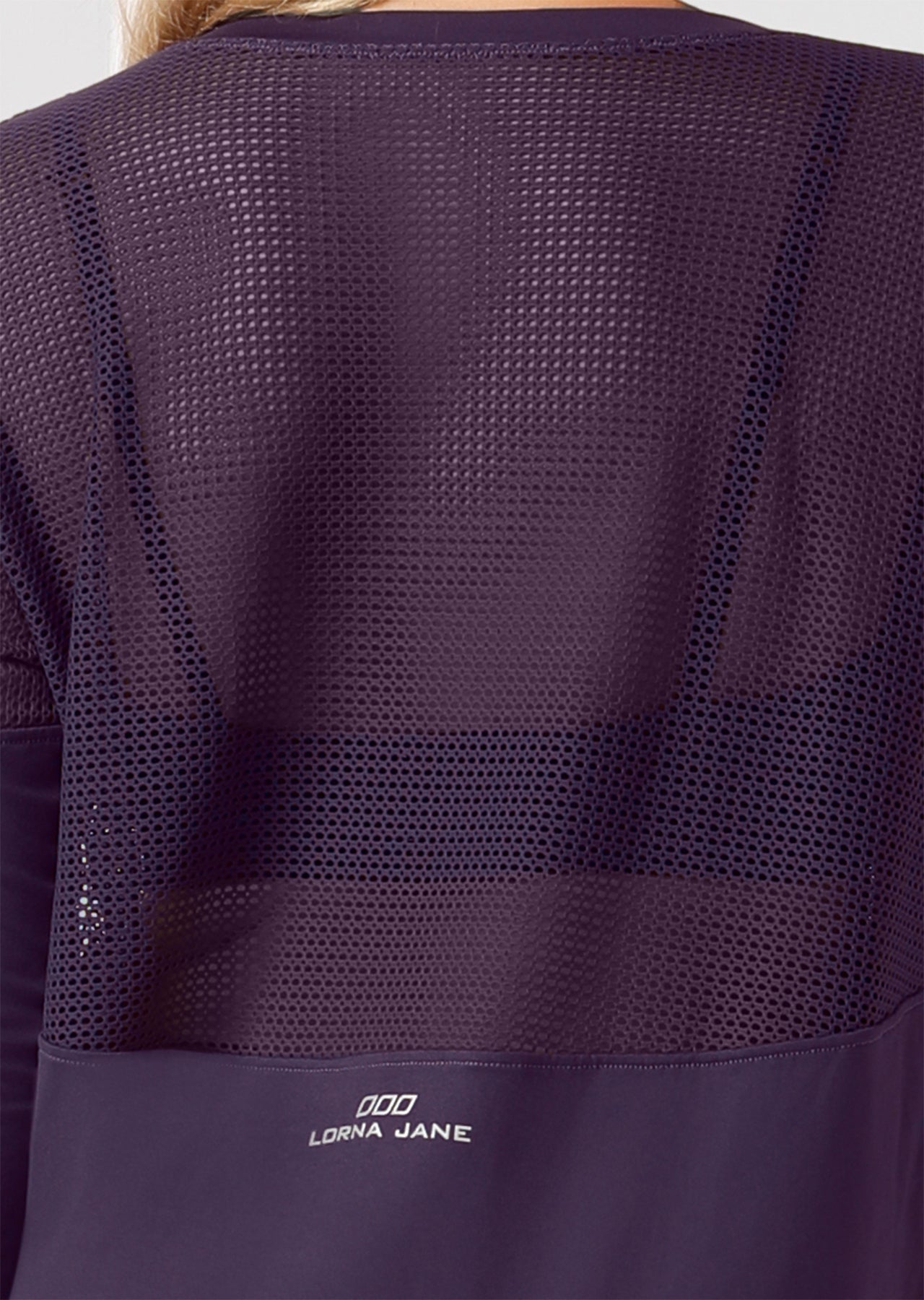 Lorna Jane Evolve L/Slv Excel Top - Night Violet