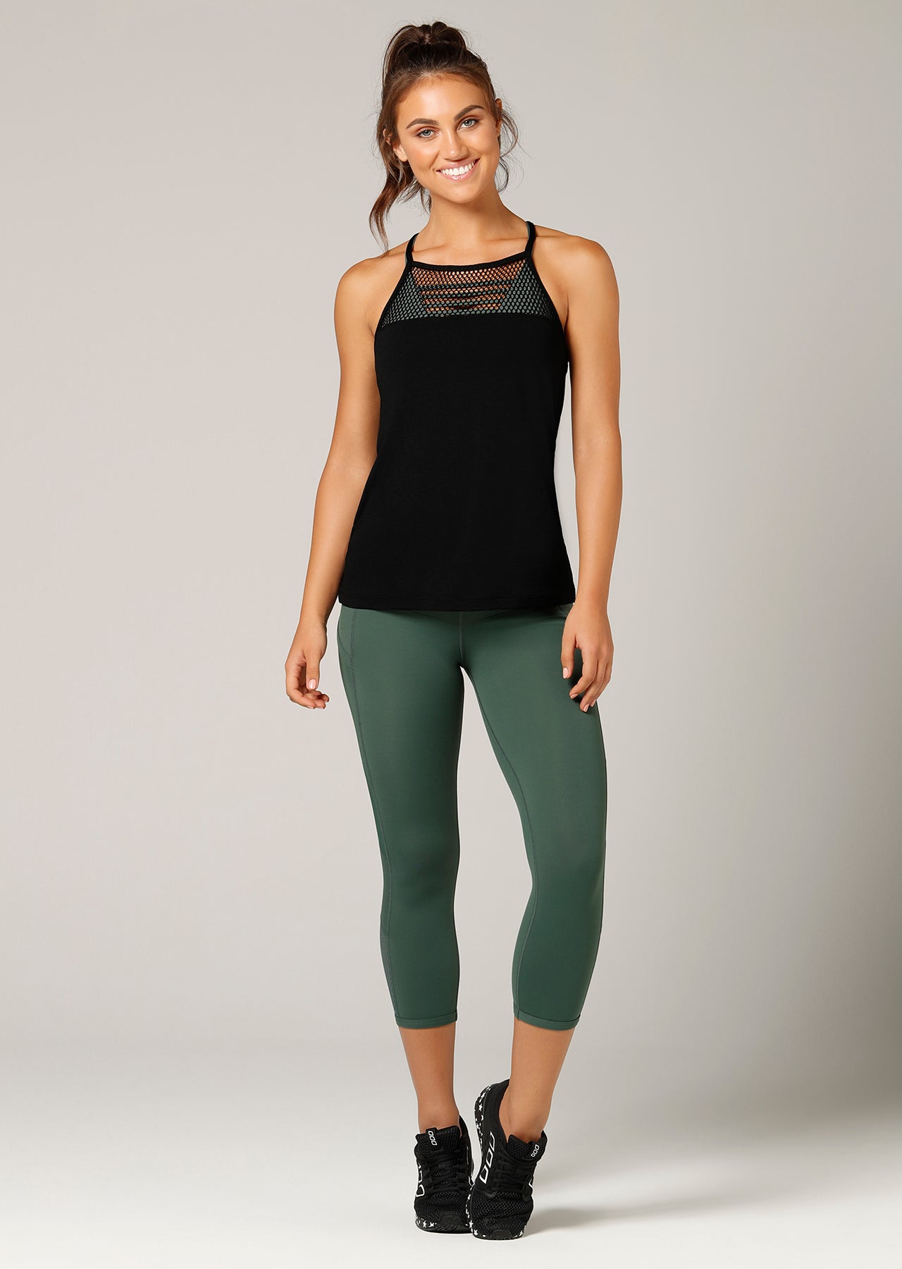 Lorna Jane Execute Active Tank - Black