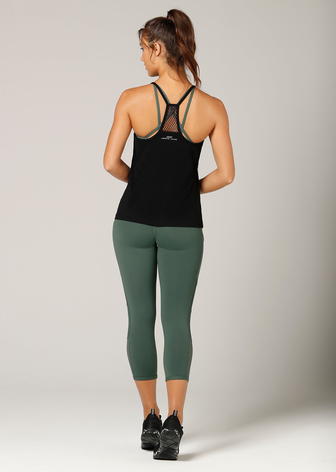 Lorna Jane Execute Active Tank - Black