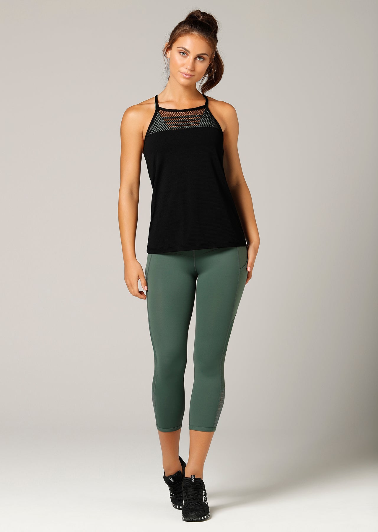 Lorna Jane Execute Active Tank - Black