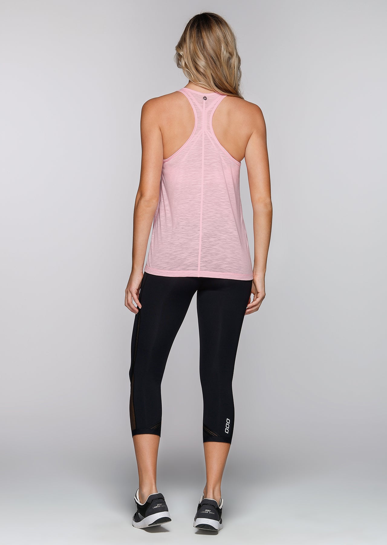 Lorna Jane Exercise Slouchy Gym Tank - Baby Pink