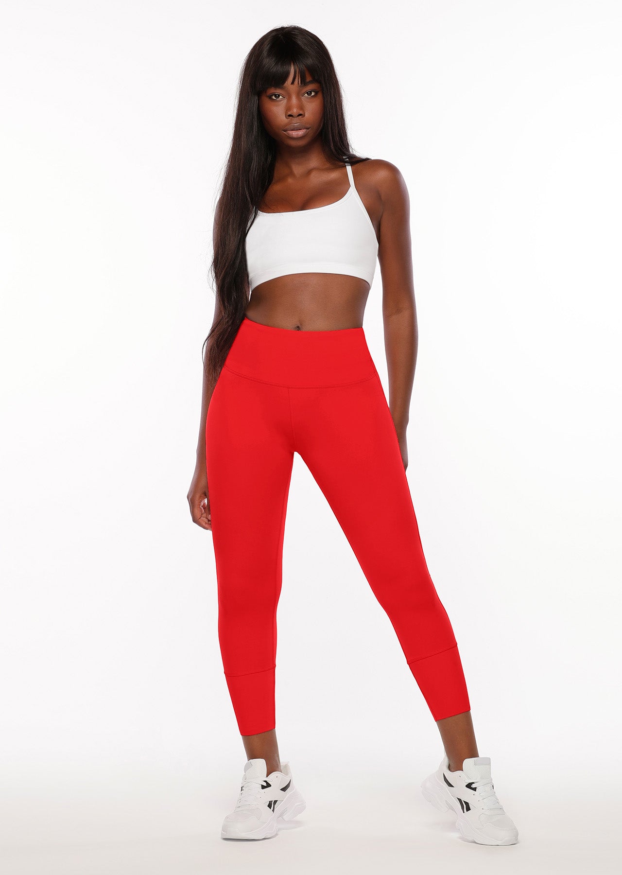 Lorna Jane Extraordinary Core Ankle Biter Leggings - Paprika