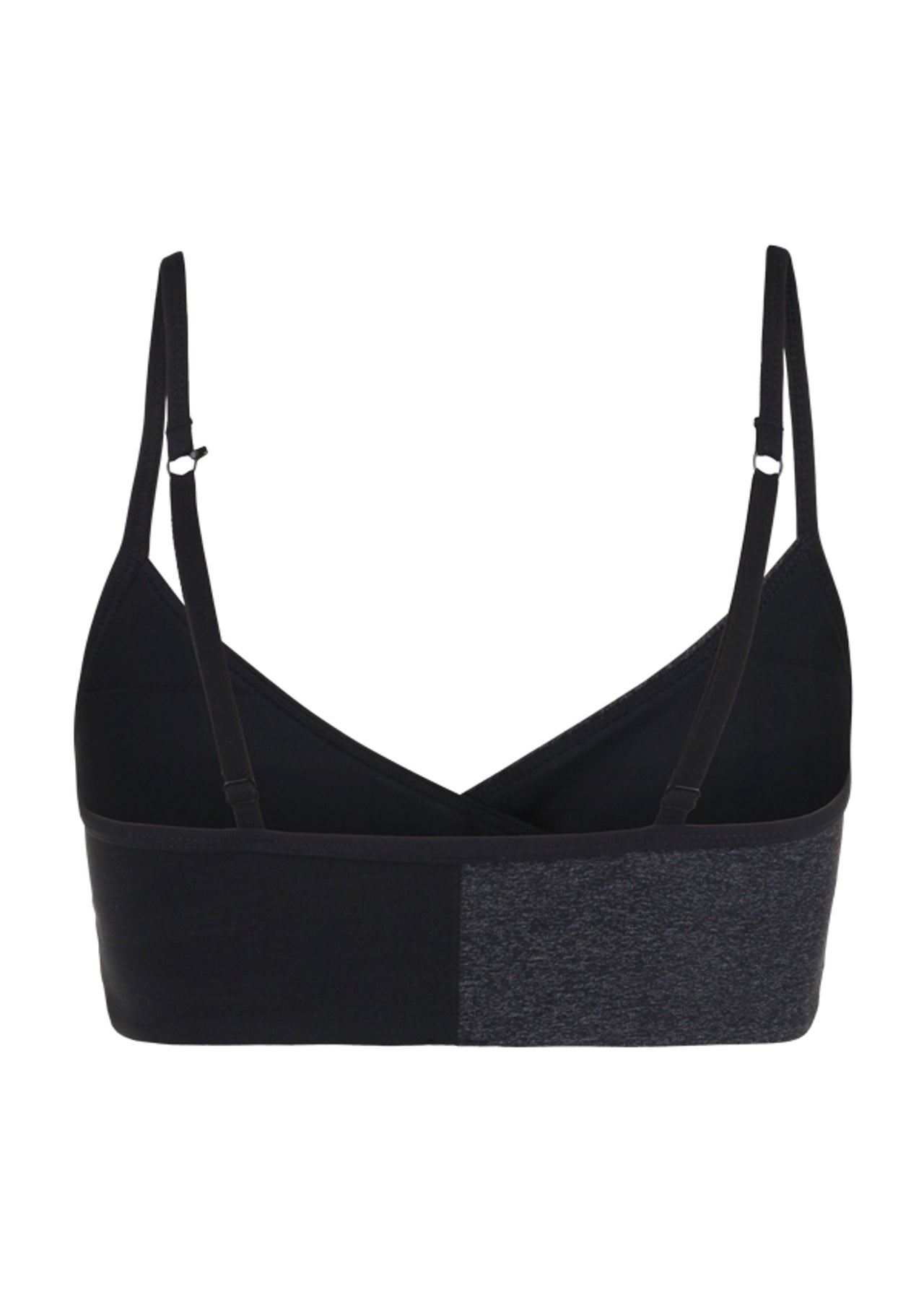 Lorna Jane Eyes On Me Sports Bra - Black/Black Marl
