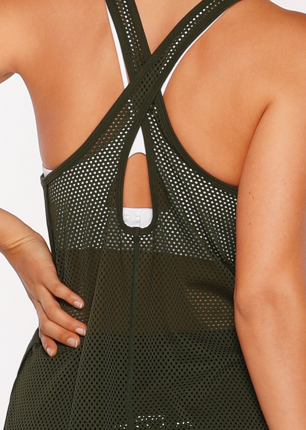 Lorna Jane Fast Pace Active Tank - Luxury Green