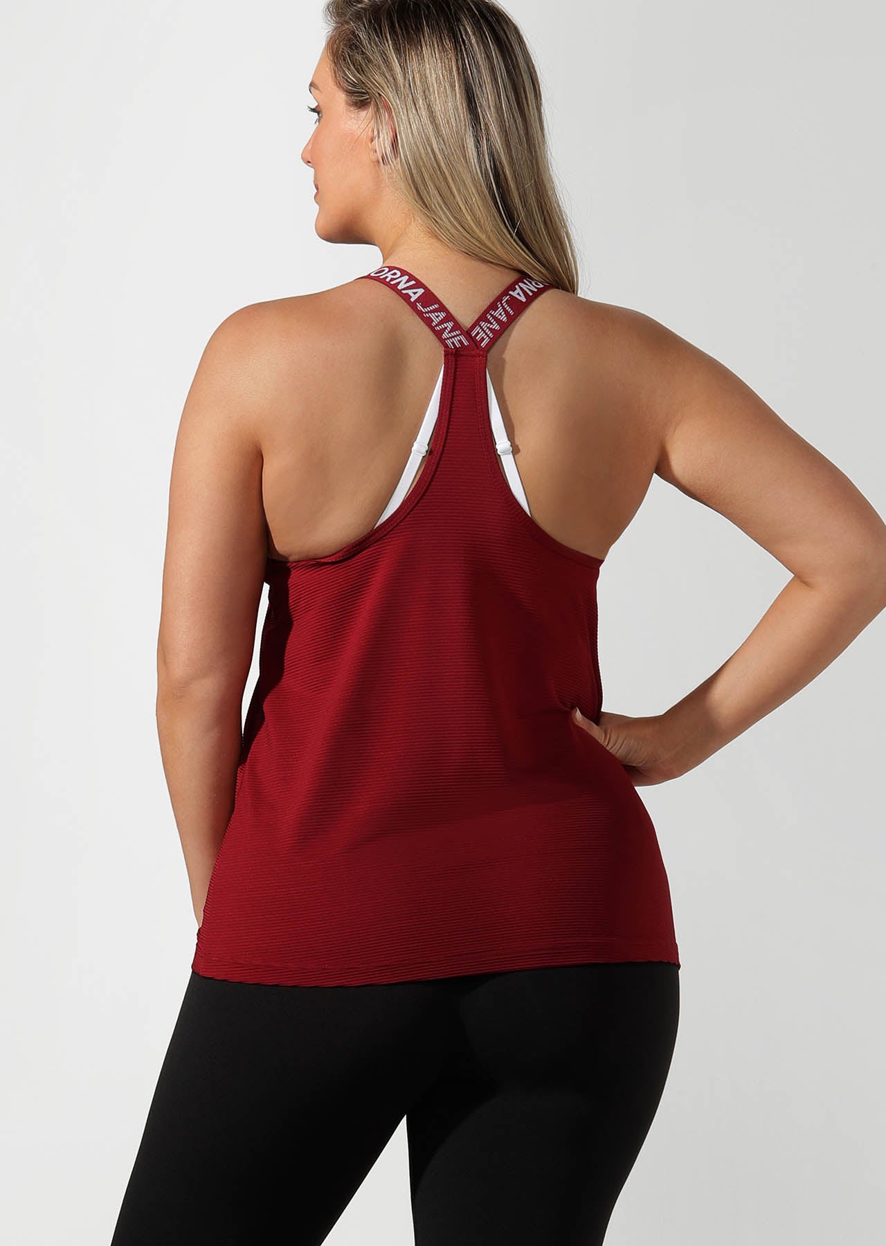 Lorna Jane Faster Excel Tank - Cherry