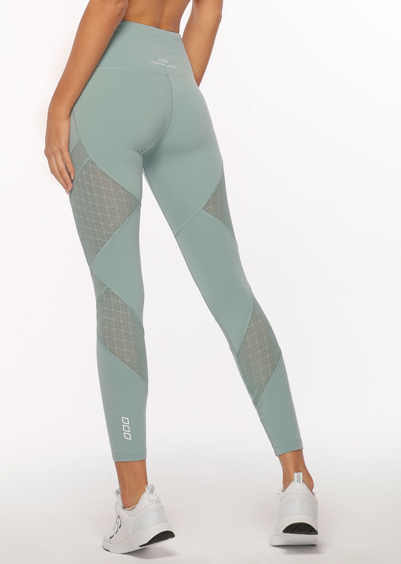 Lorna Jane Faster Full Length L - Succulent