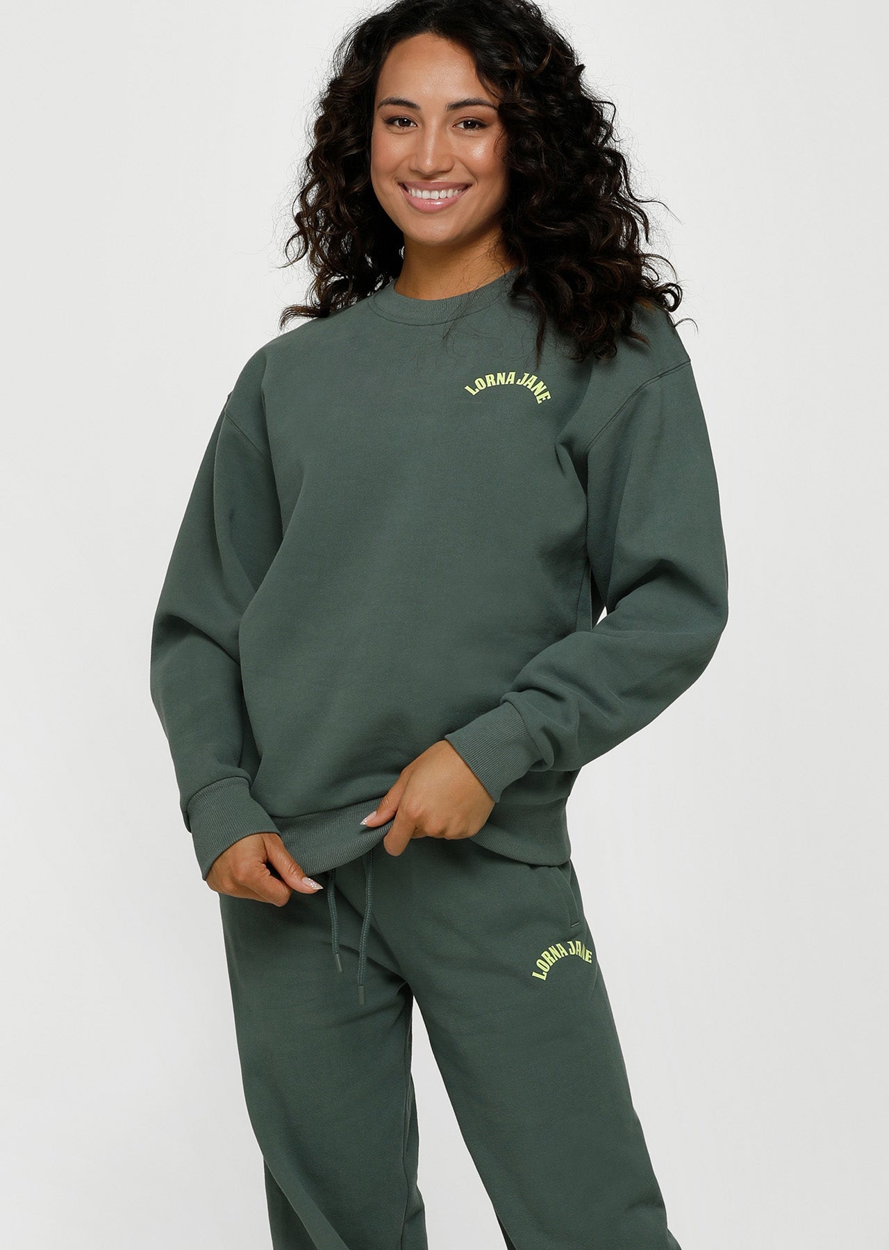 Lorna Jane Fastest Terry Crew - Military