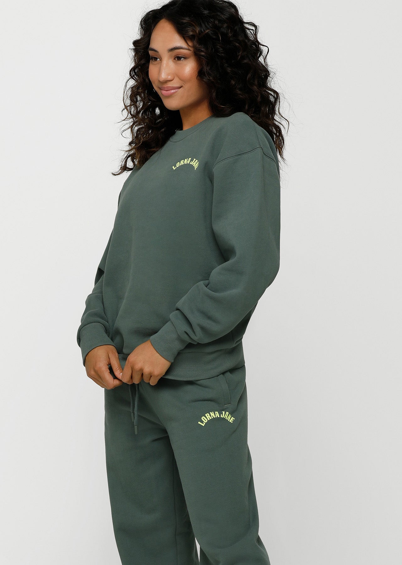 Lorna Jane Fastest Terry Crew - Military