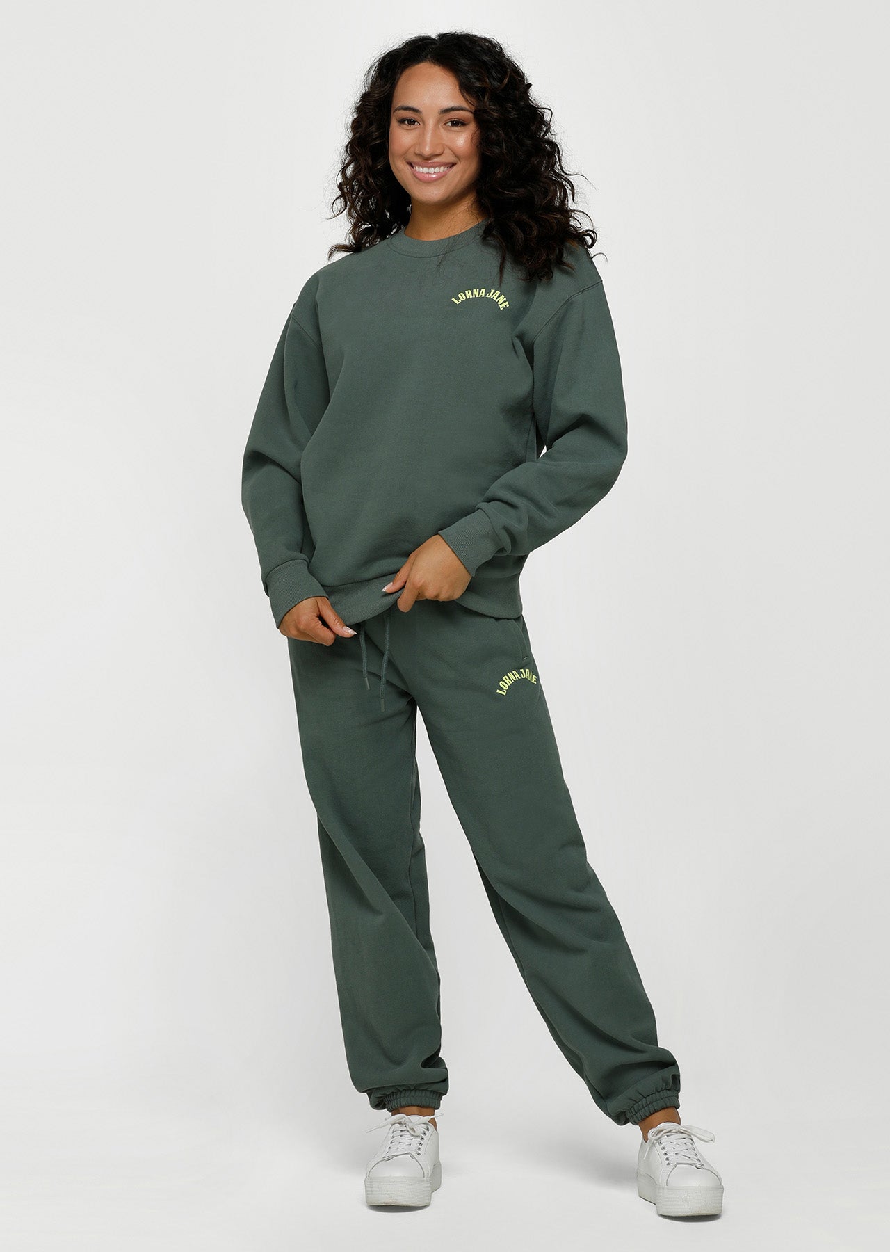 Lorna Jane Fastest Terry Crew - Military