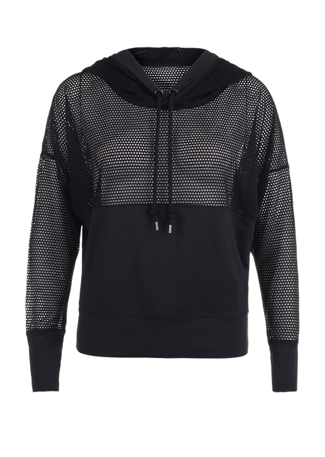 Lorna Jane Feel The Beat Cropped Hoodie - Black
