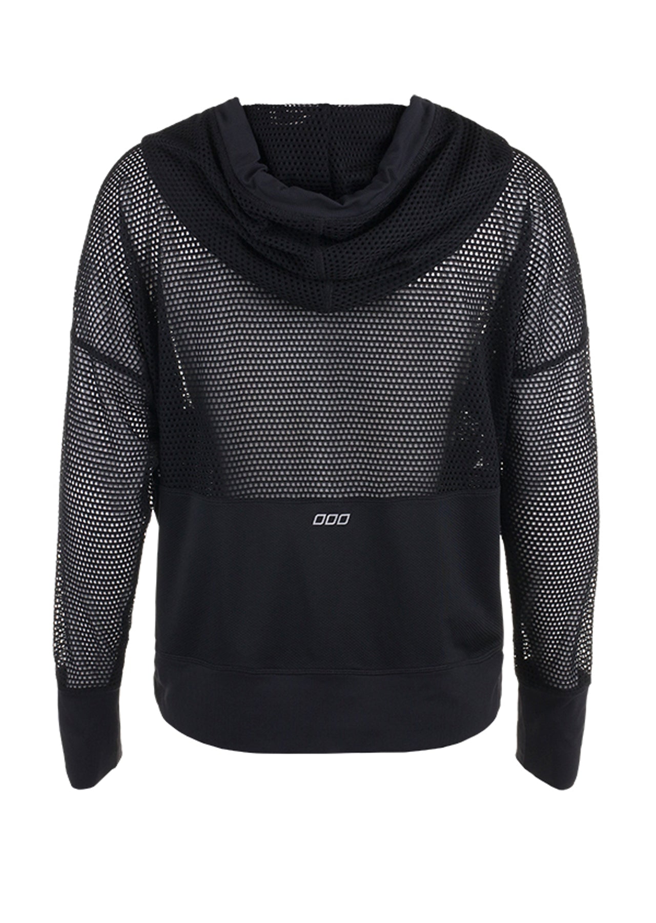 Lorna Jane Feel The Beat Cropped Hoodie - Black