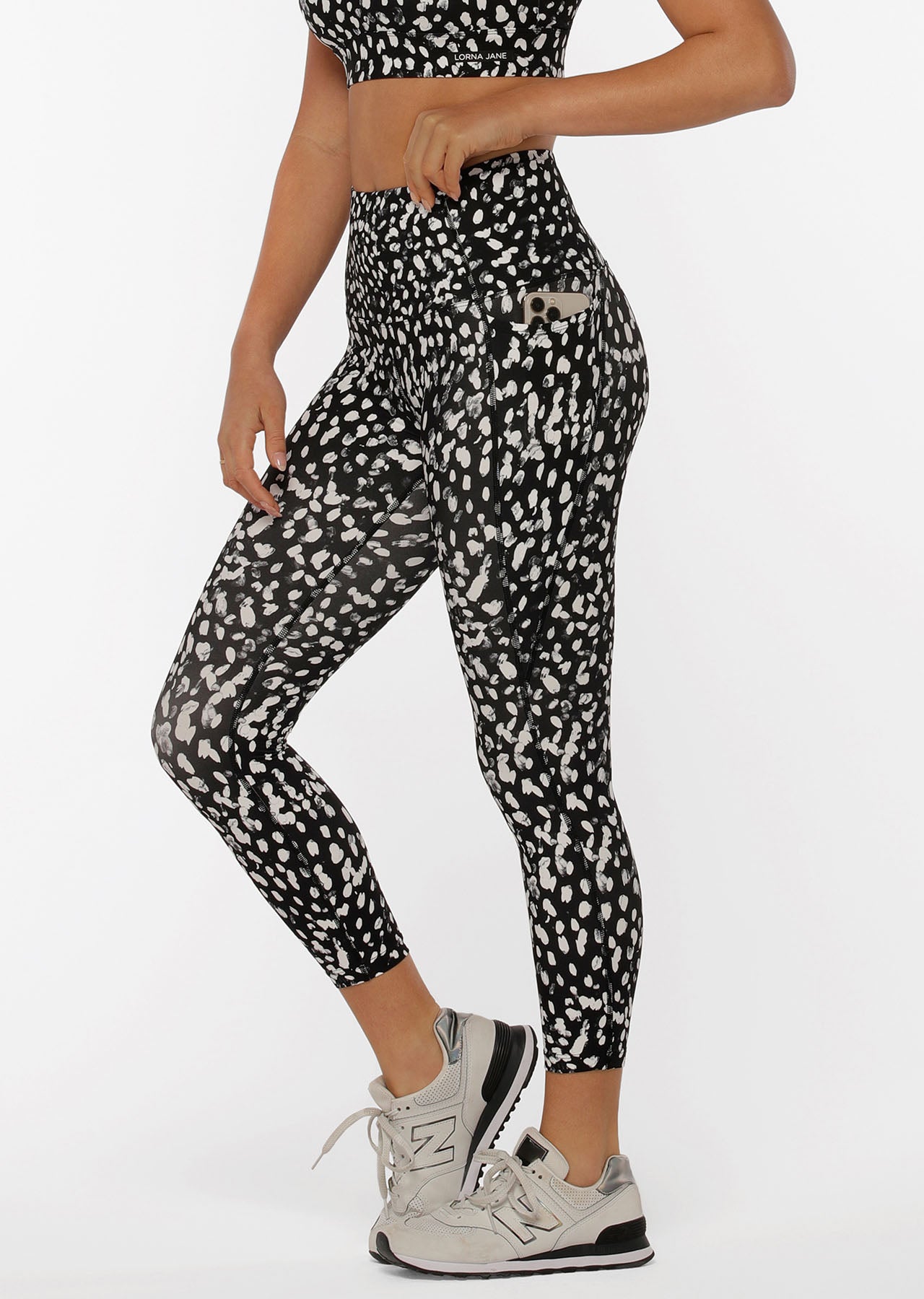 Lorna Jane Fierce Ankle Biter Leggings - Fierce Print