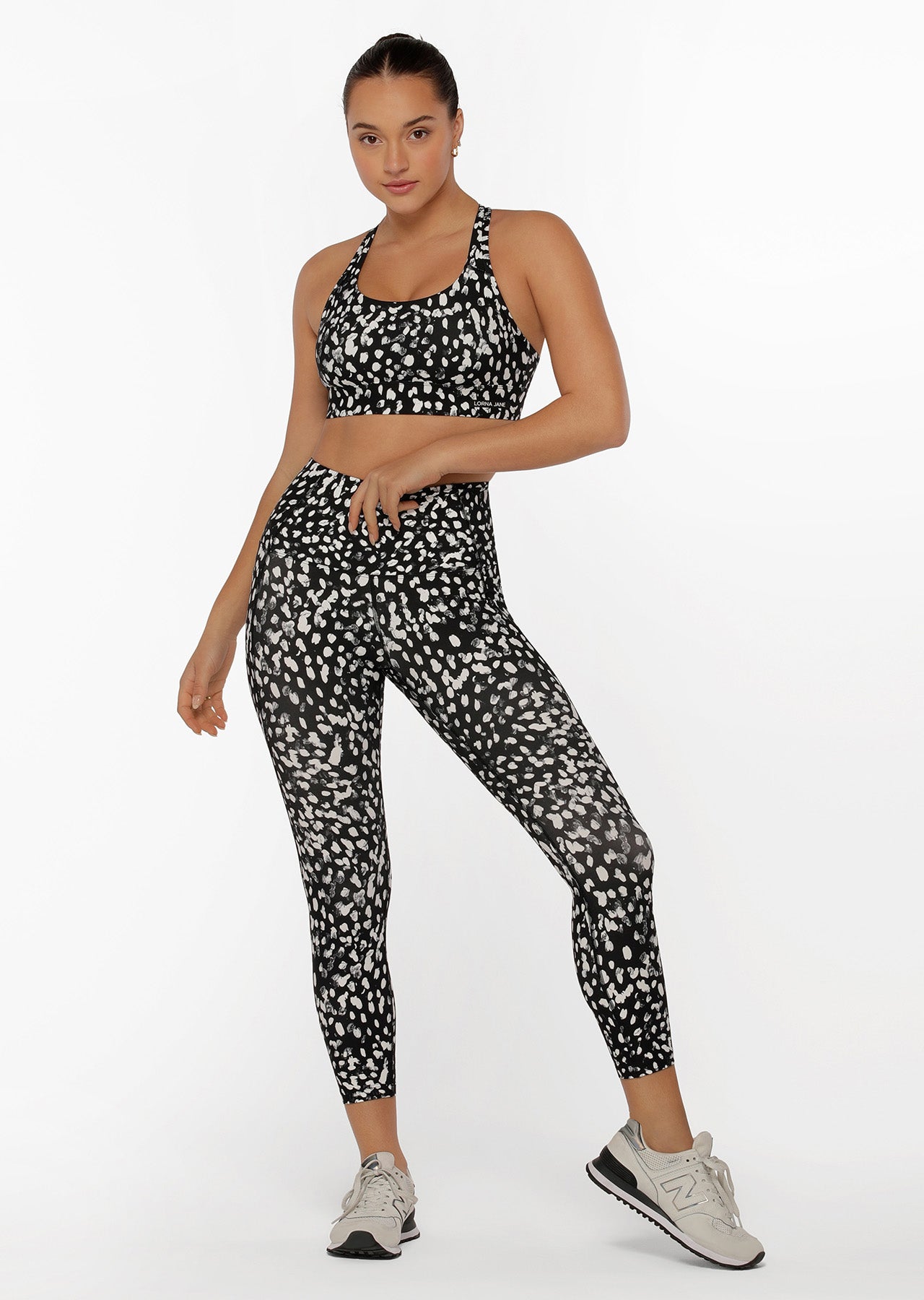 Lorna Jane Fierce Ankle Biter Leggings - Fierce Print