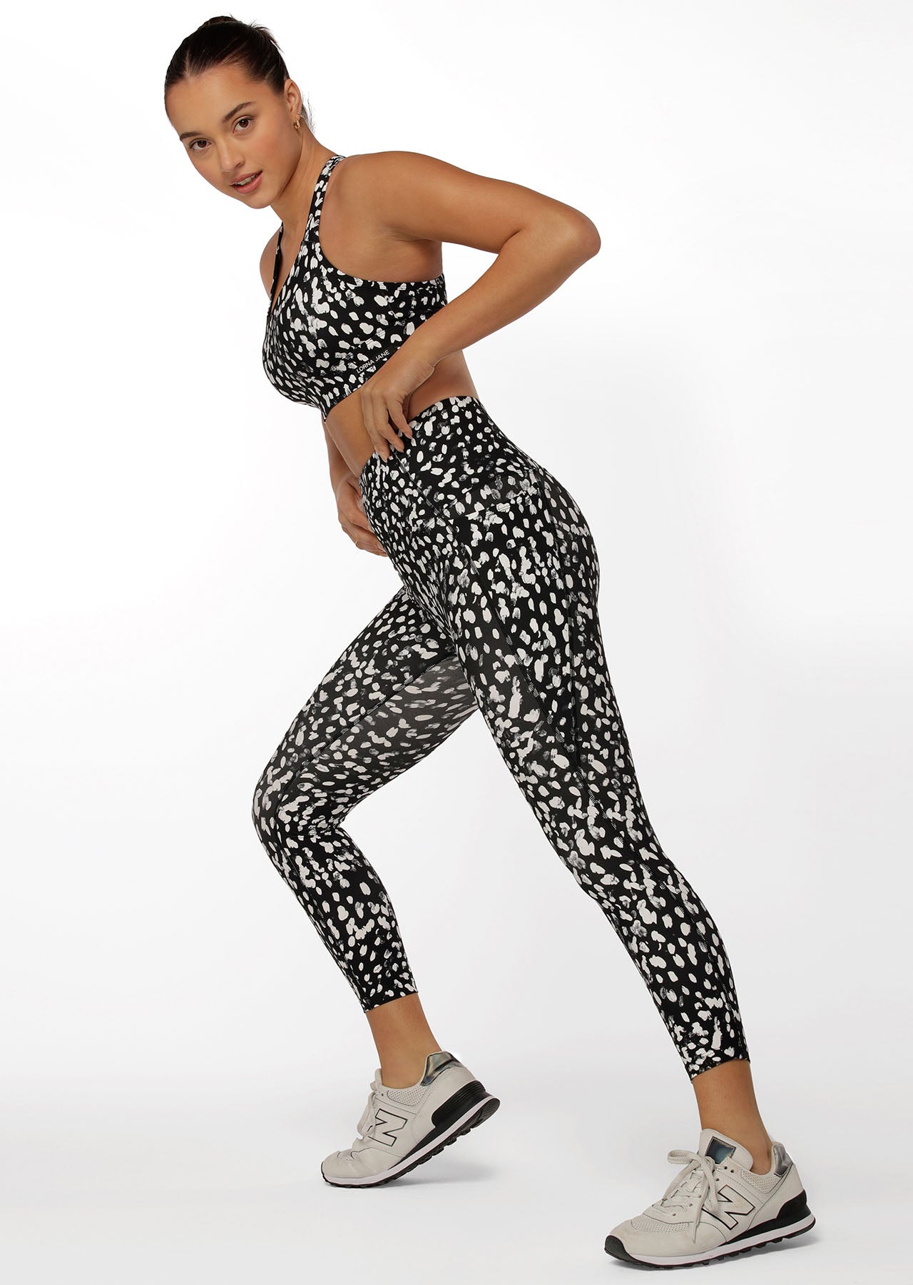 Lorna Jane Fierce Ankle Biter Leggings - Fierce Print