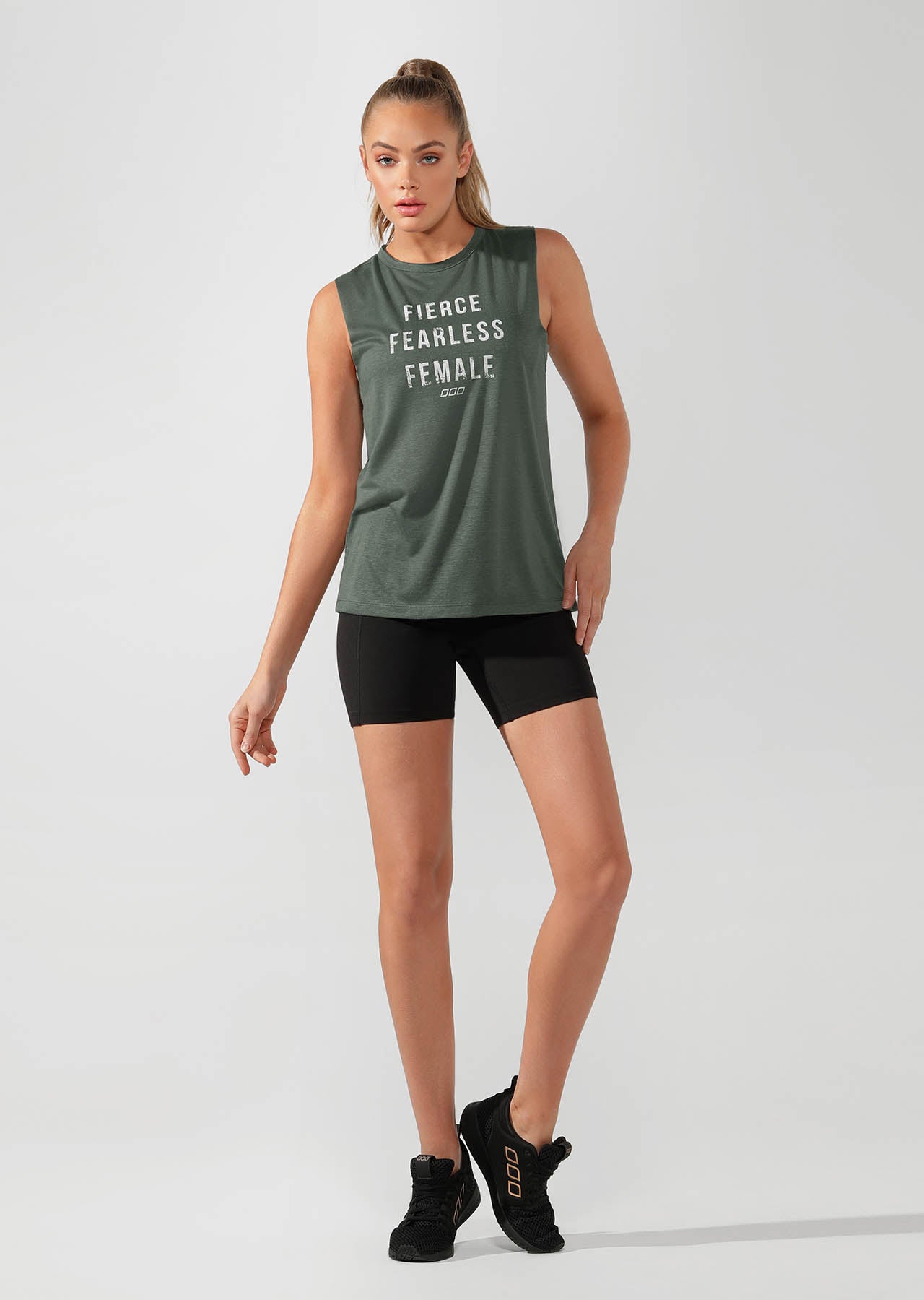 Lorna Jane Fierce Tank - Military