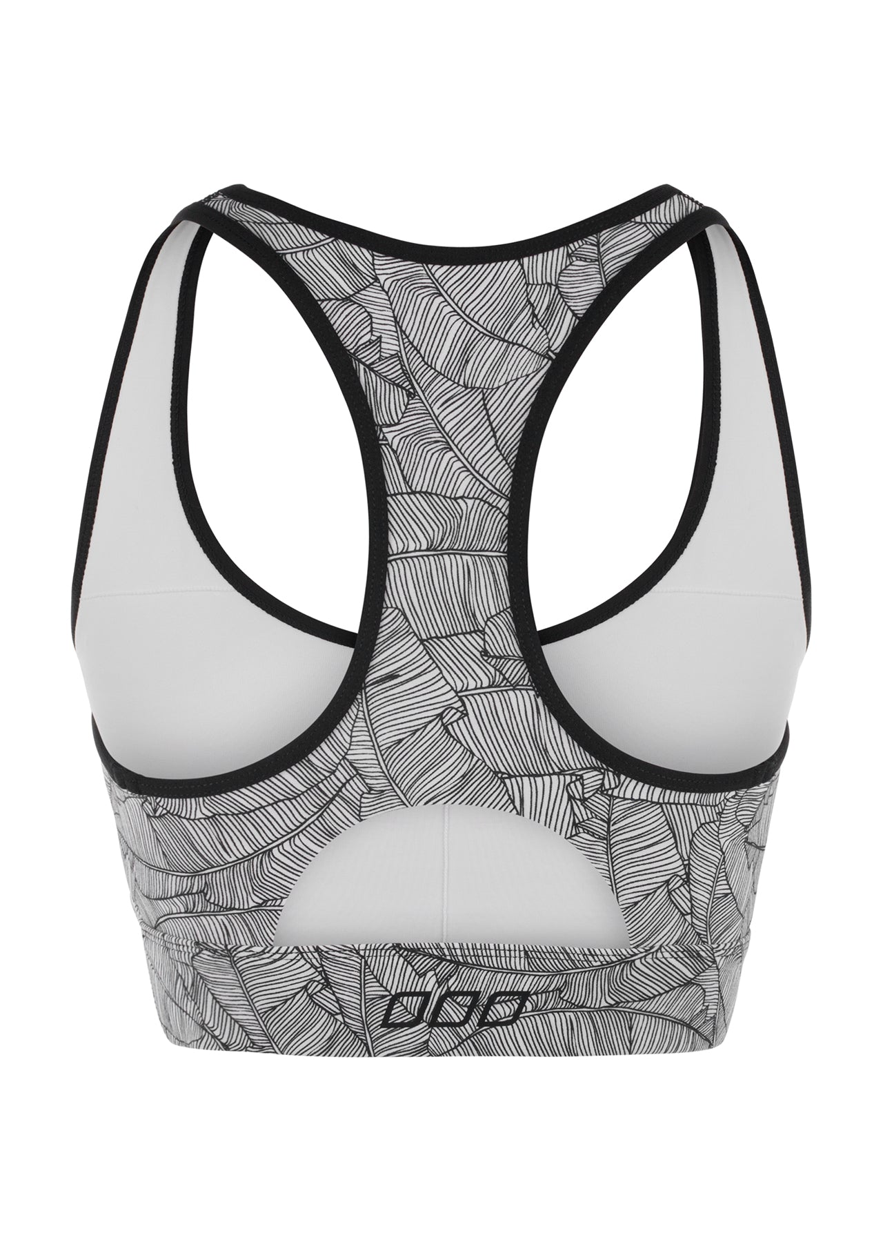 Lorna Jane Fine Lines Sports Bra - Black/White