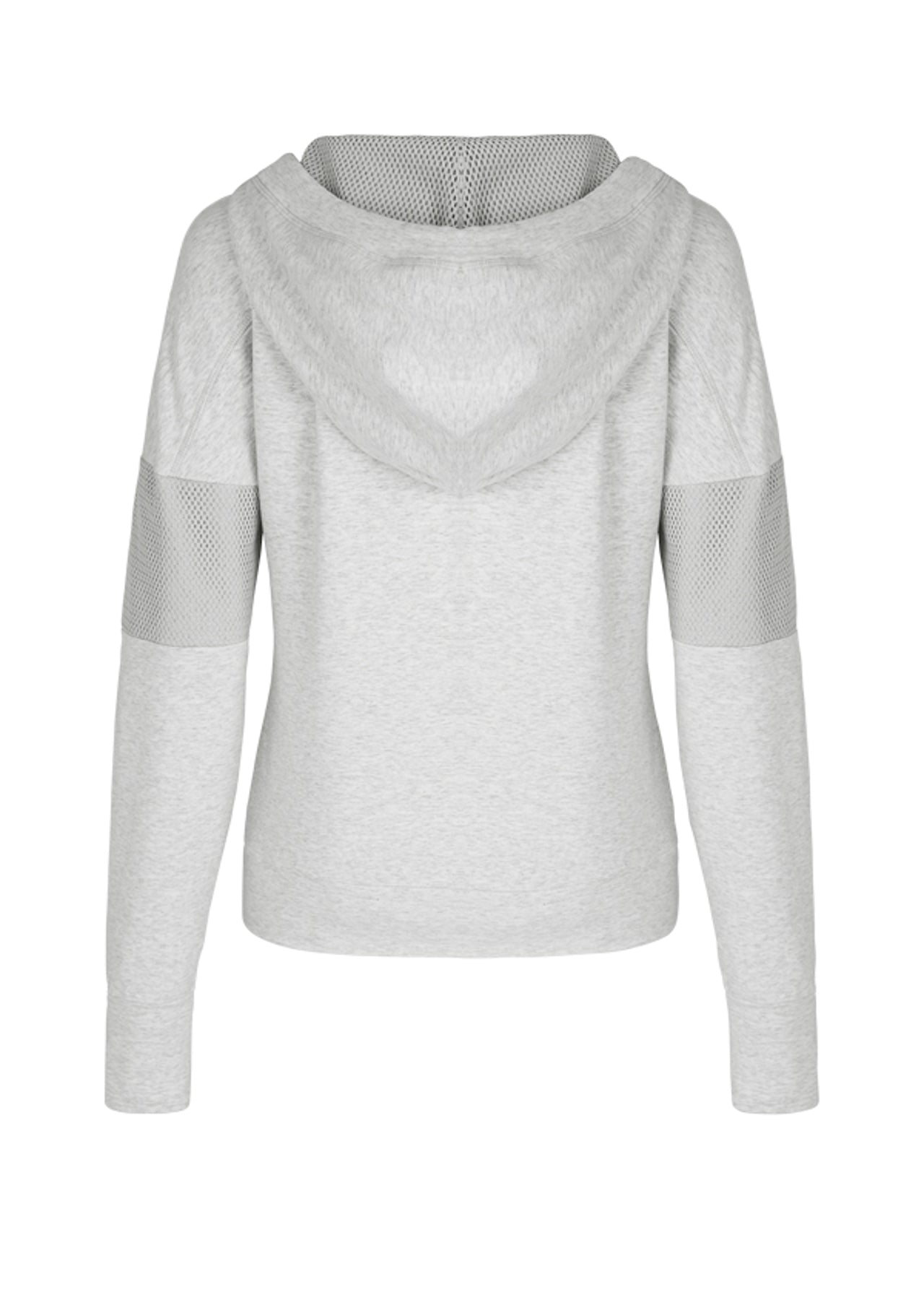 Lorna Jane Firstbase Slouchy Hoodie - Snow Grey Marl