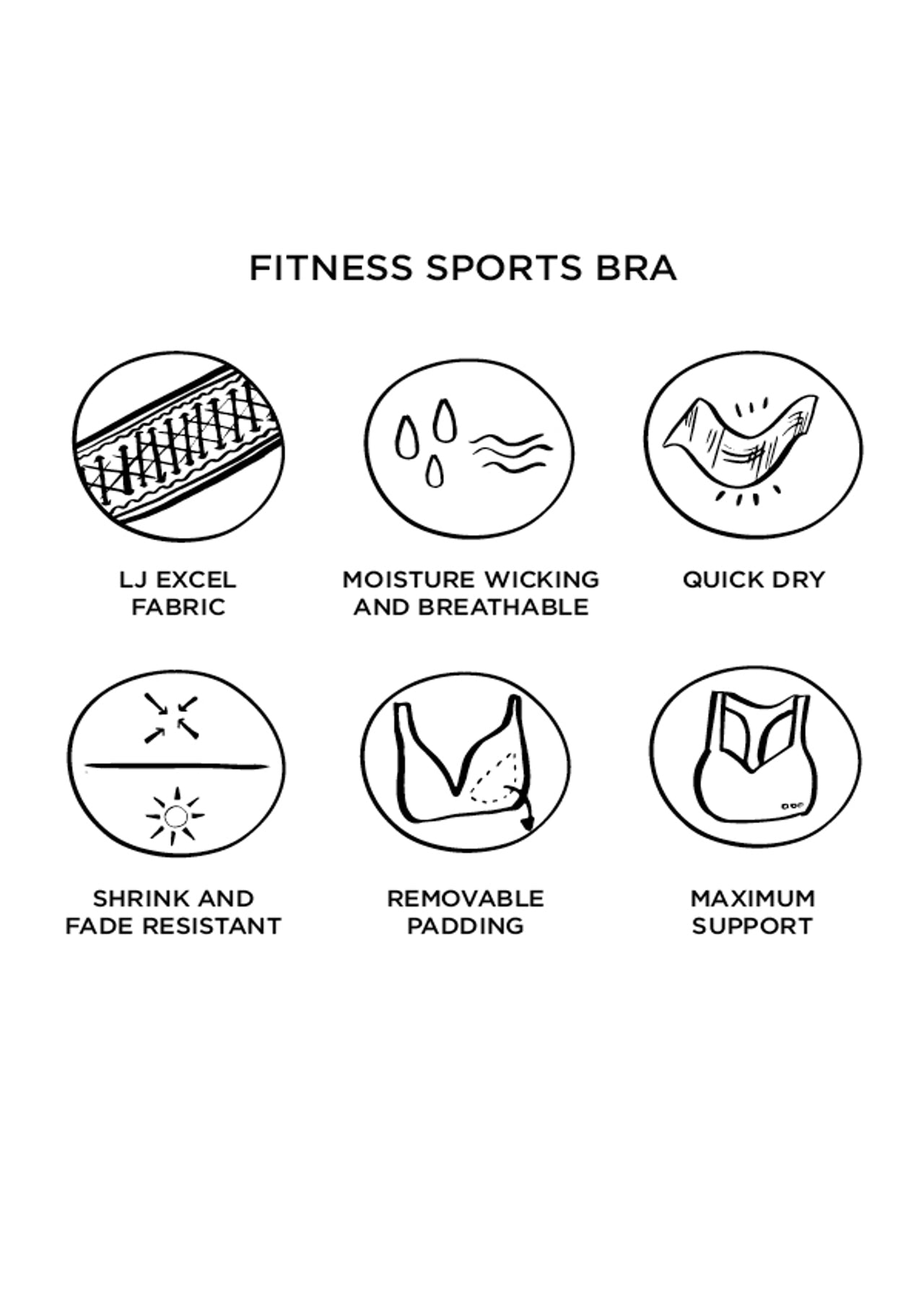 Lorna Jane Fitness Sports Bra - Nu Blue