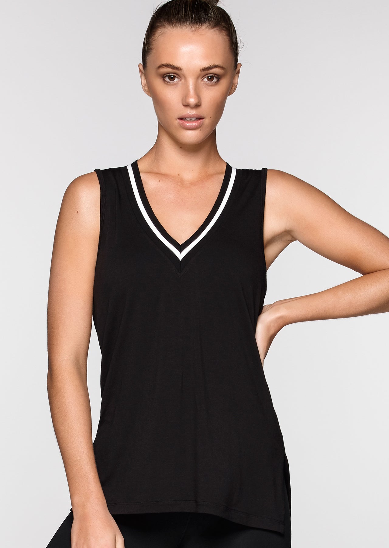 Lorna Jane Fitster Lifestyle Tank - Black