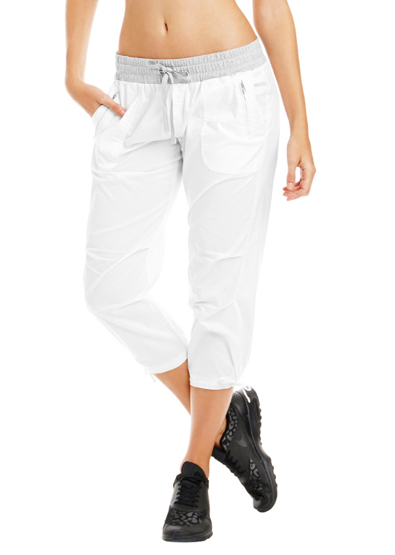 Lorna Jane Flashdance 3/4 Pants - White
