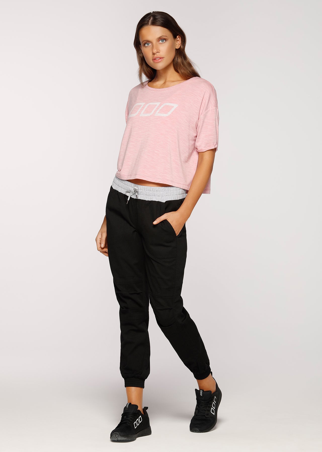 Lorna Jane Flashy F/L Pants - Black