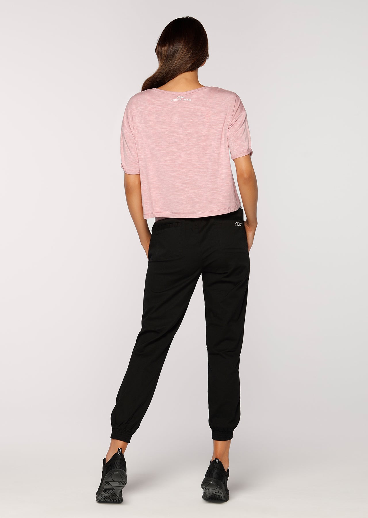 Lorna Jane Flashy F/L Pants - Black
