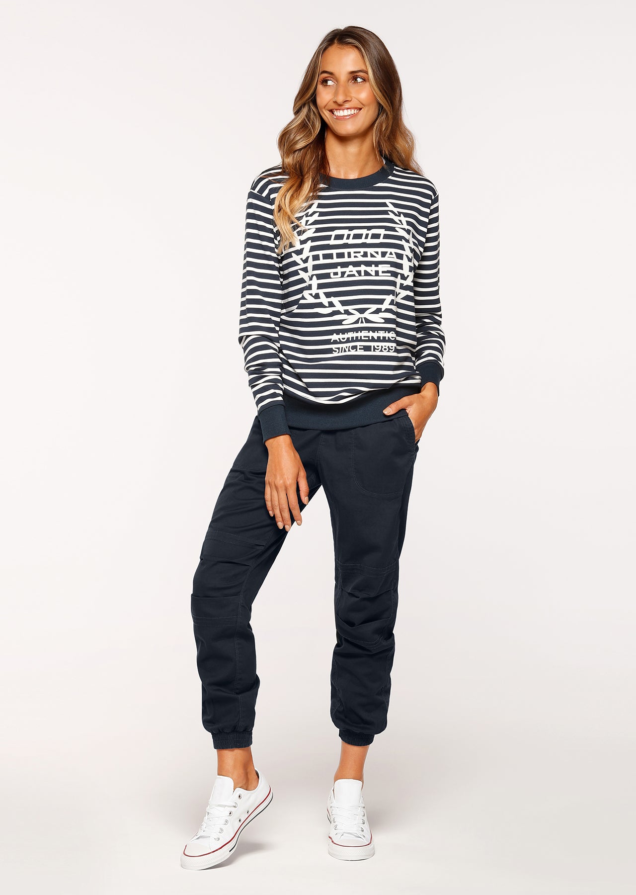 Lorna Jane Flashy F/L Pants - Midnight Indigo