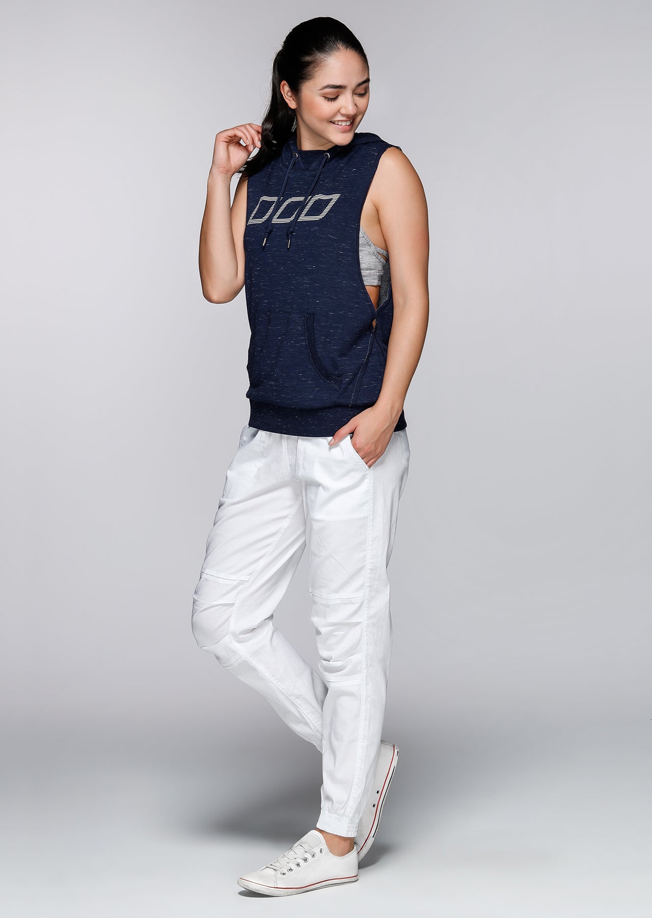 Lorna Jane Flashy F/L Pants - White