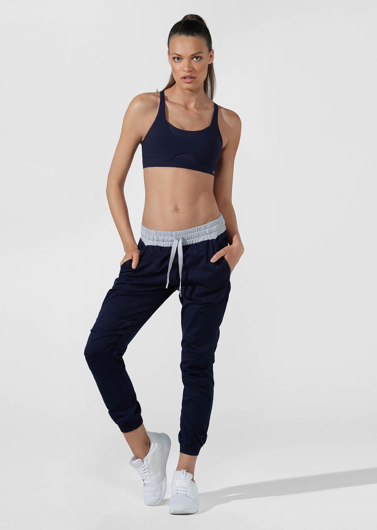 Lorna Jane Flashy Full Length Pants - French Navy