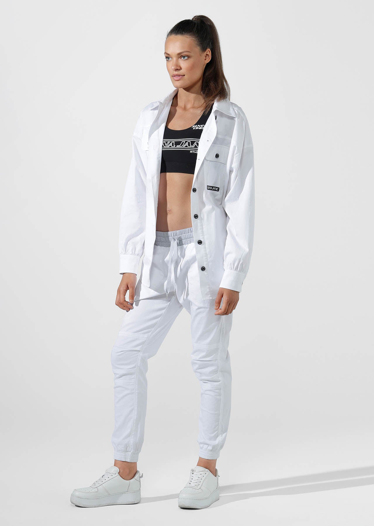 Lorna Jane Flashy Full Length Pants - White