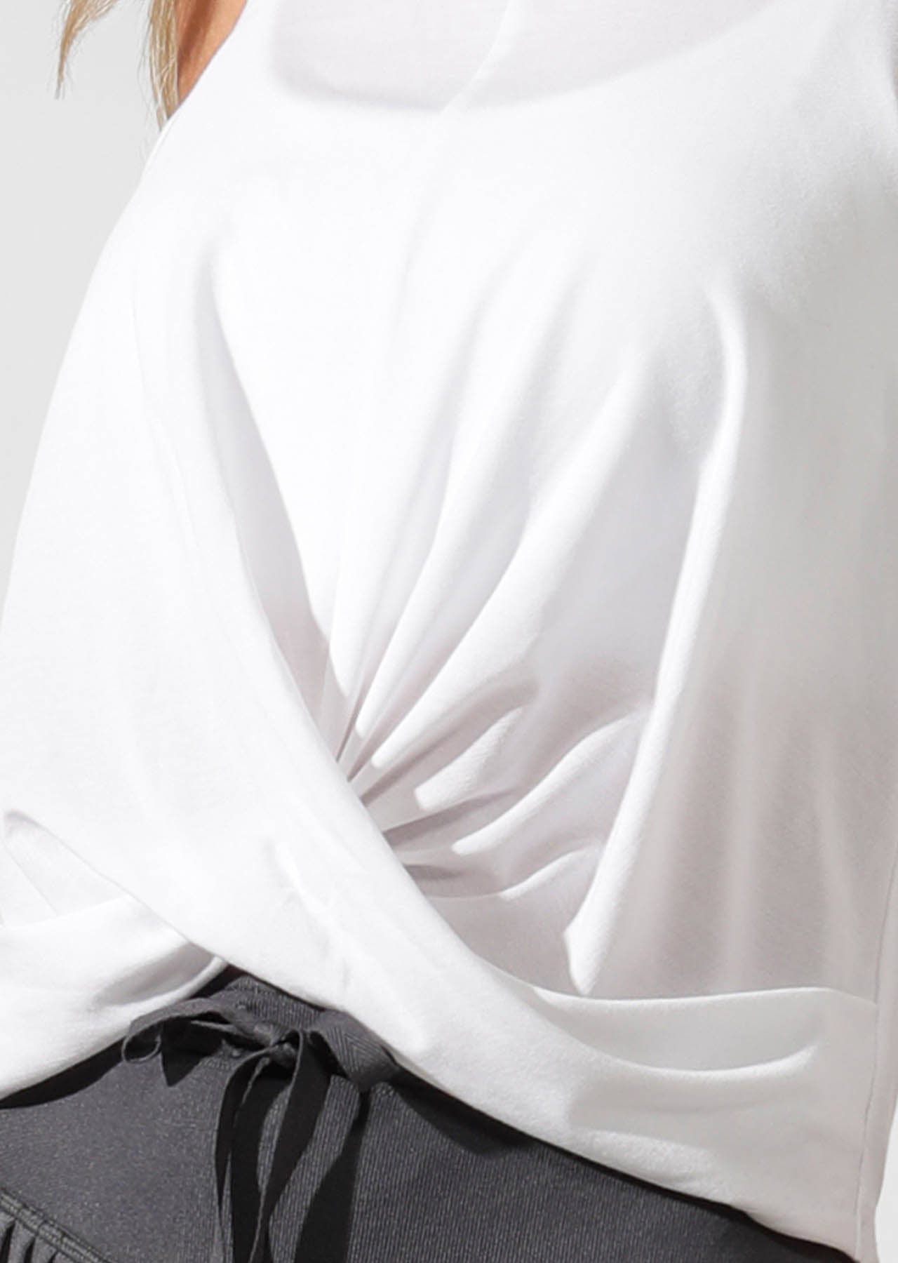 Lorna Jane Flawless Cropped Active Tank - White