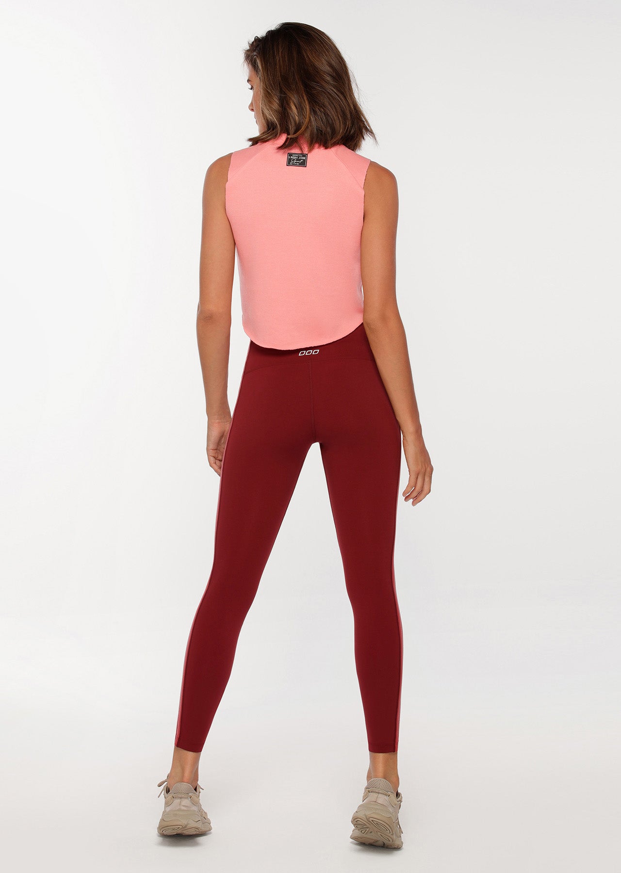 Lorna Jane Flex Appeal Tank - Pale Pink Grapefruit