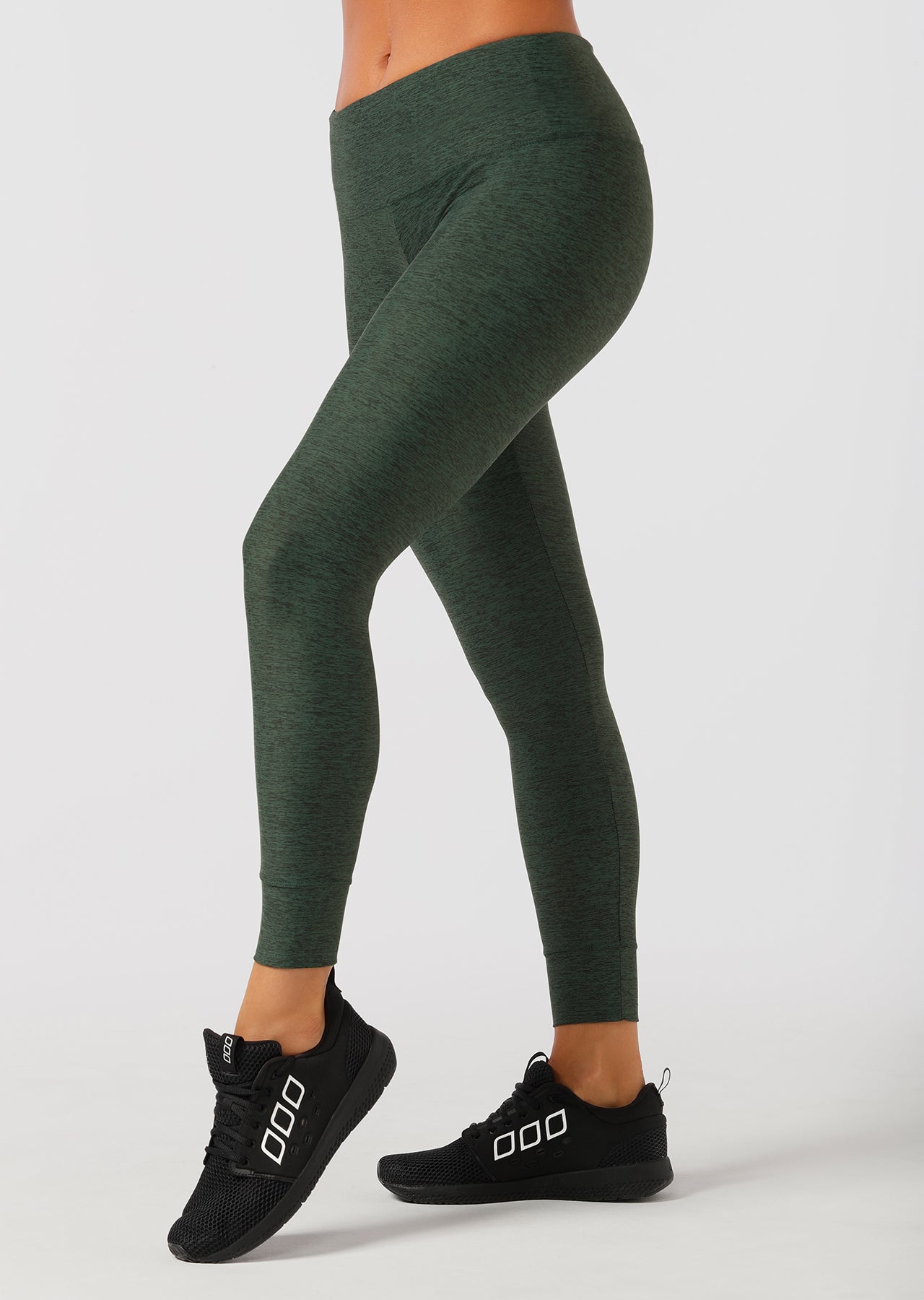 Lorna Jane Flex Core A/B Tight - Bottle Green Marl
