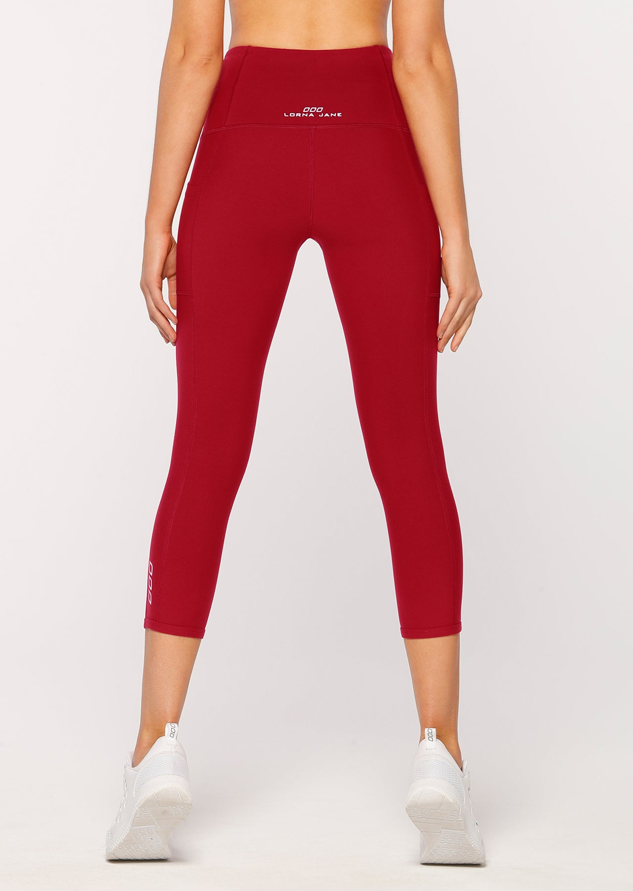 Lorna Jane Flex It Core 7/8 Tight - Dark Red