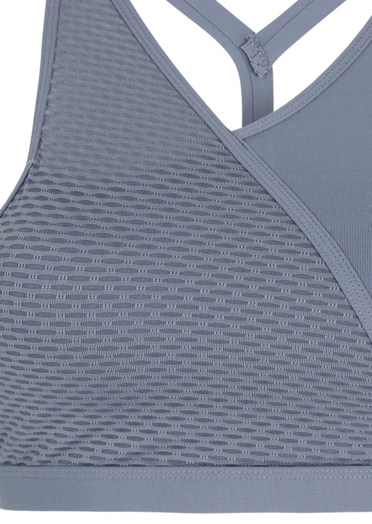 Lorna Jane Florence Sports Bra - Powder Grey