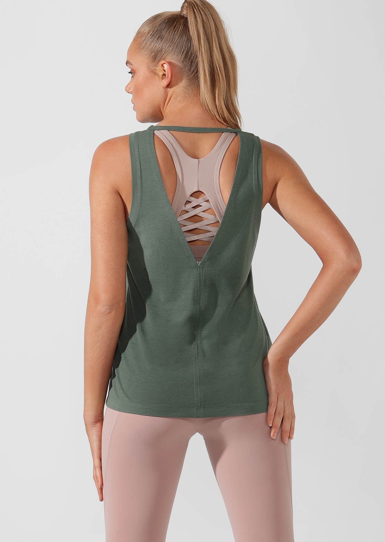 Lorna Jane Flow Active Tank - Military