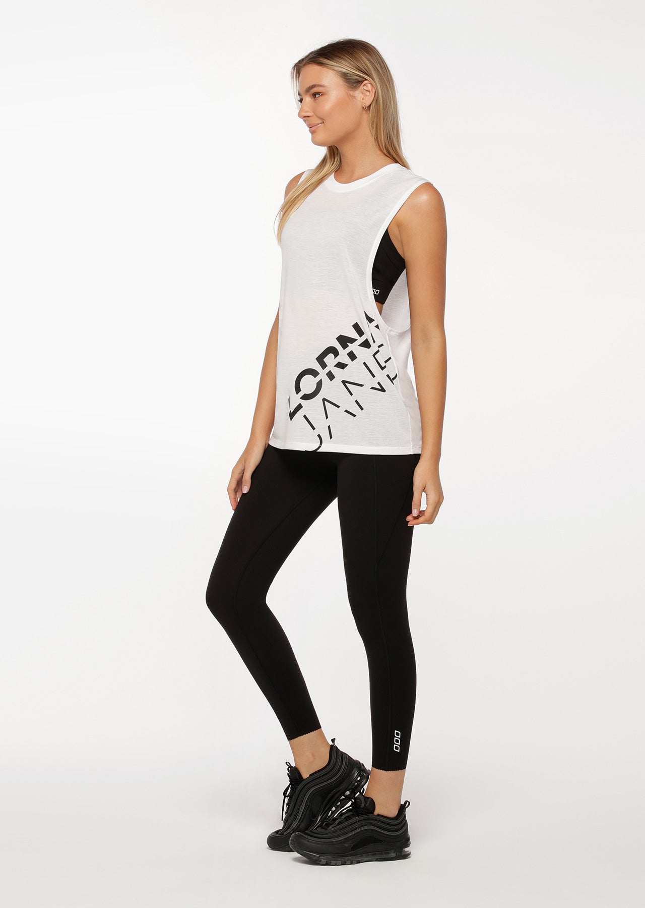Lorna Jane Fly Girl Tank - White
