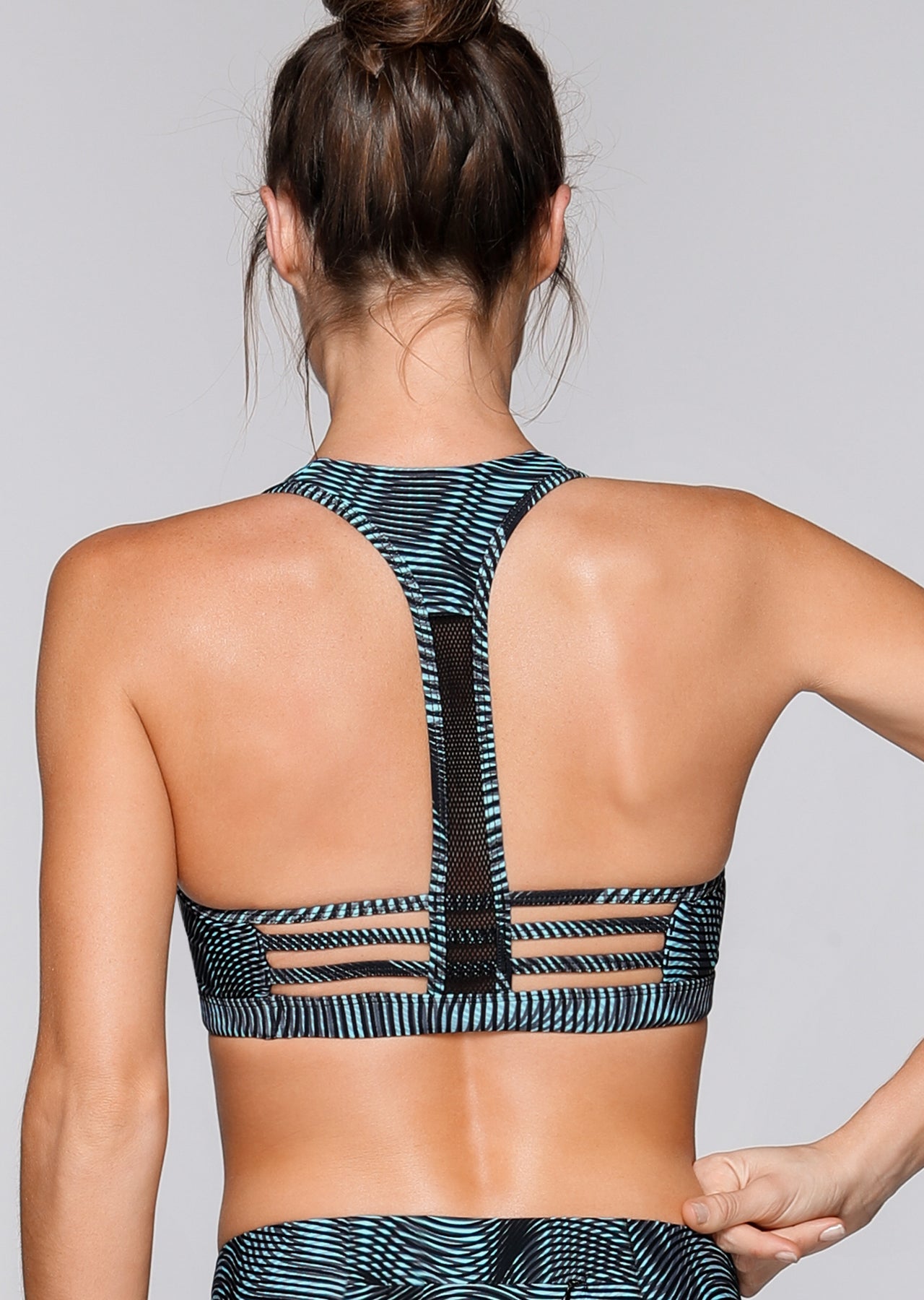 Lorna Jane Focus Sports Bra - Focus Print