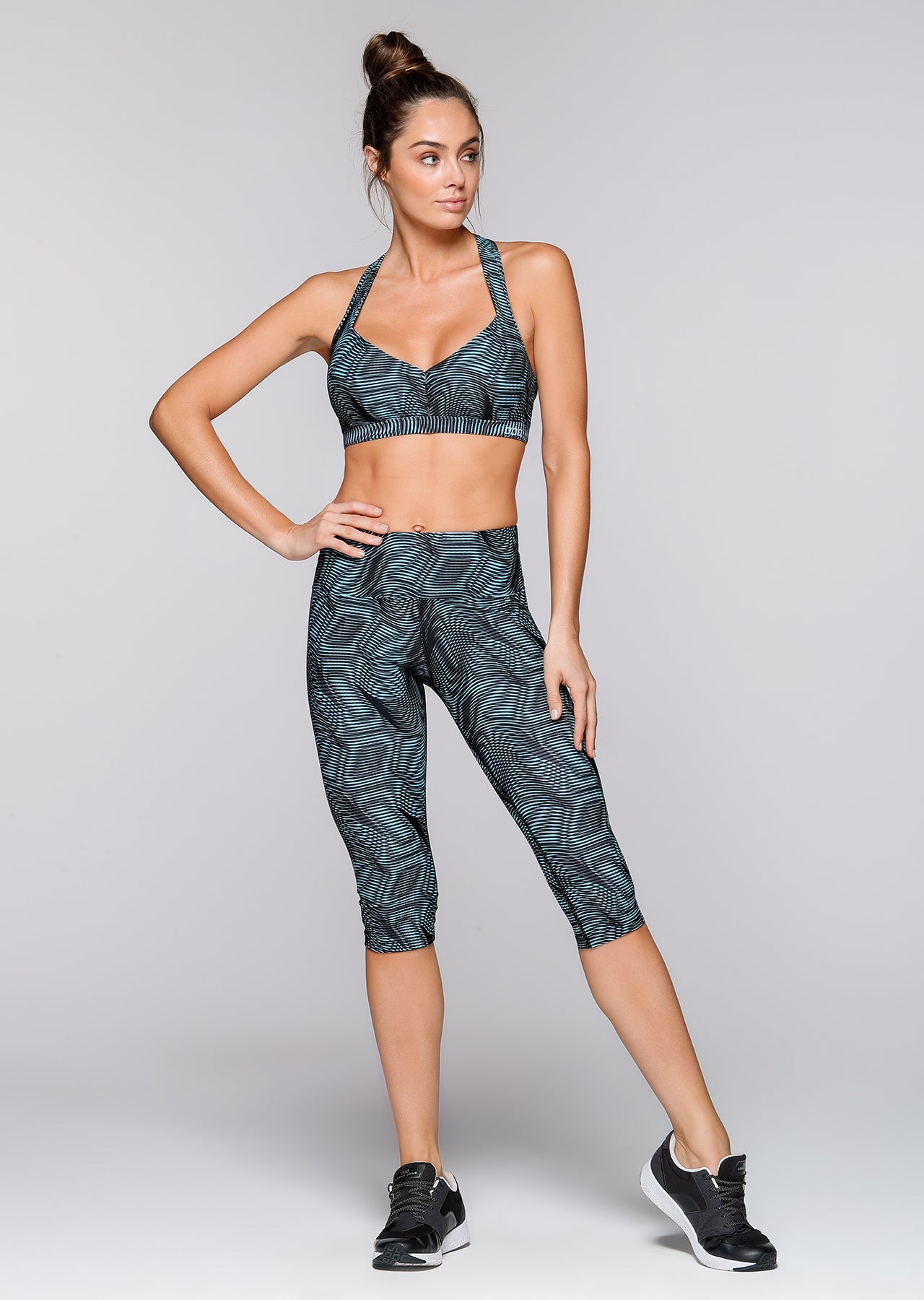 Lorna Jane Focus Sports Bra - Focus Print