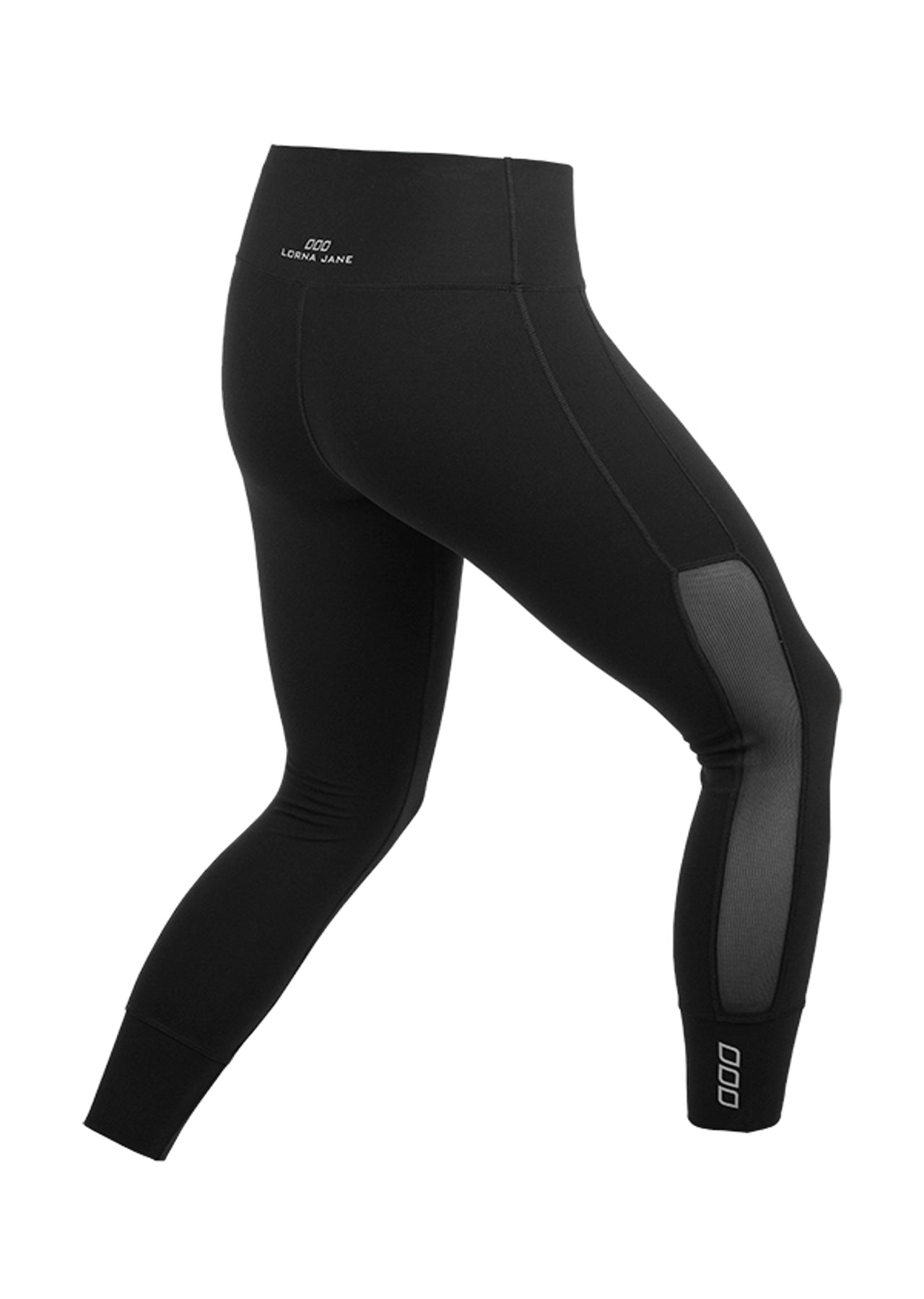 Lorna Jane Force Core Ankle Biter Tight - Black