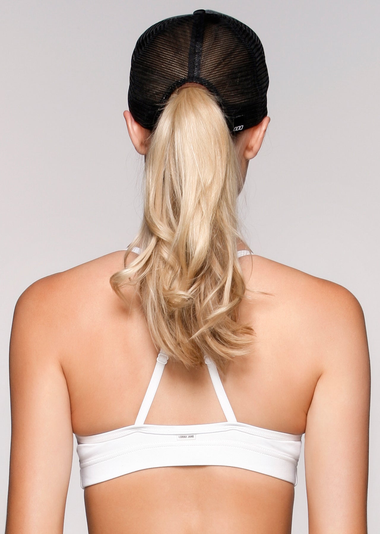 Lorna Jane Forever Young Cap - Char Marl/Black