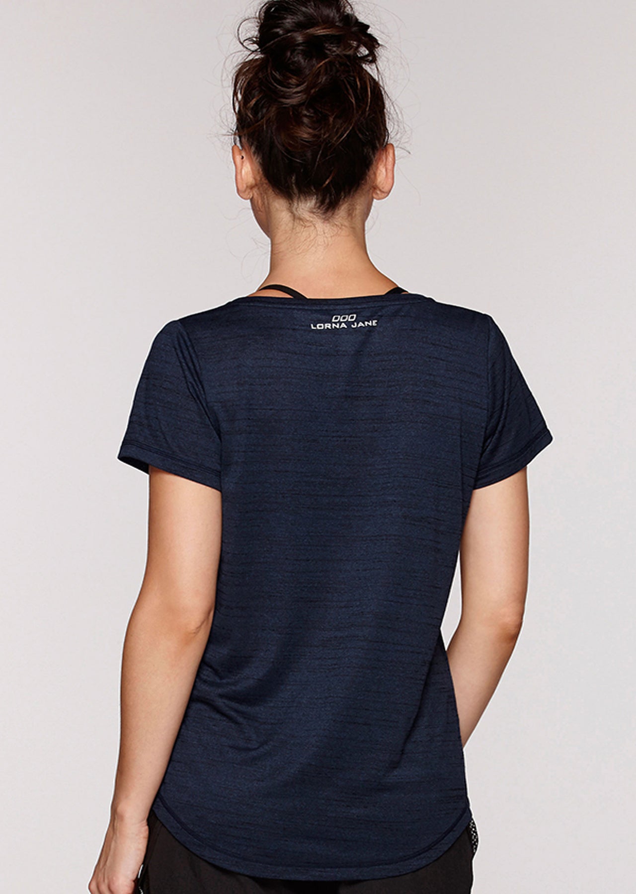 Lorna Jane Frankie Active T-Shirt - Ink Marl